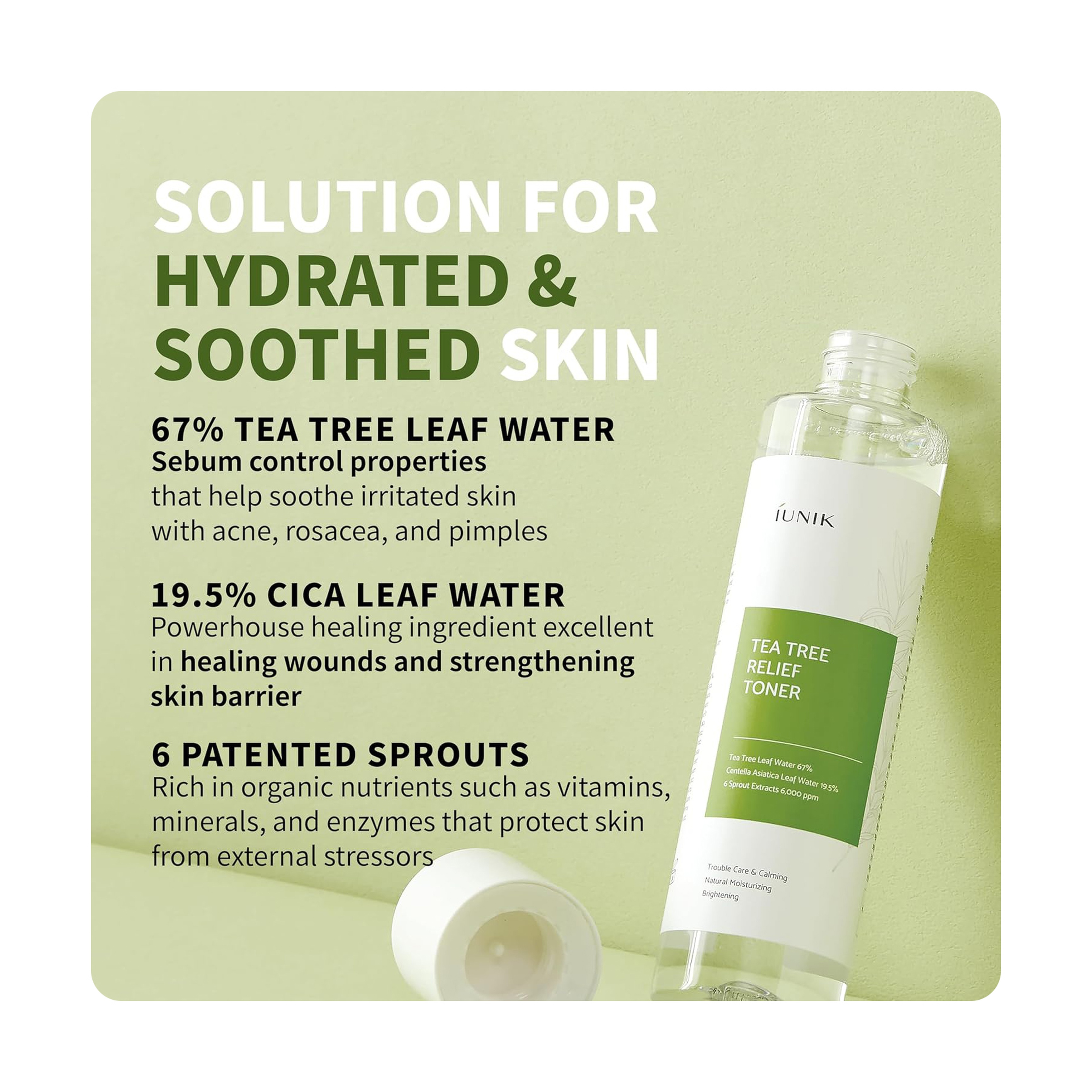 iUNIK Tea Tree Toner 200ml