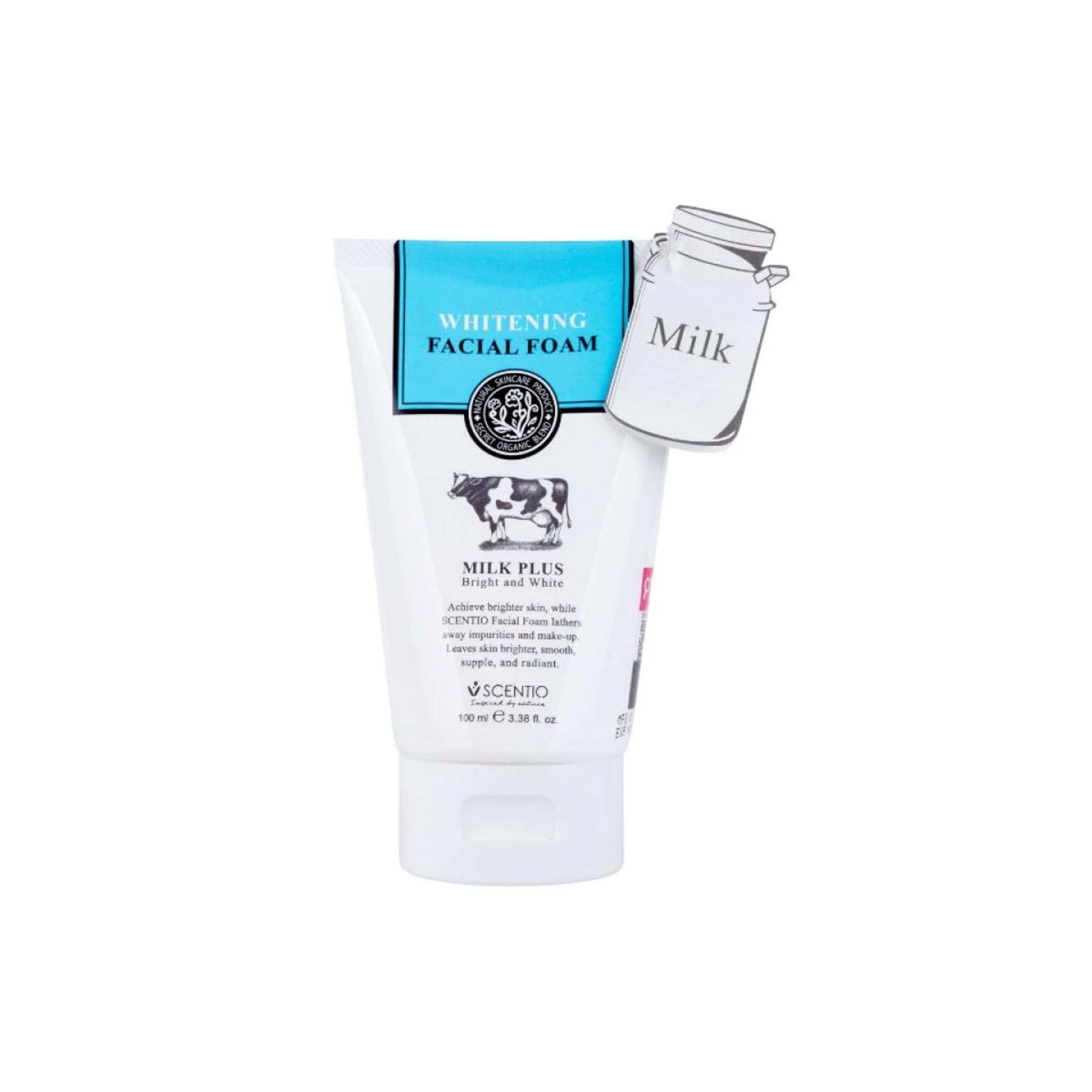 Sento Brght&White Fcial Foam Mlk Pls Q10