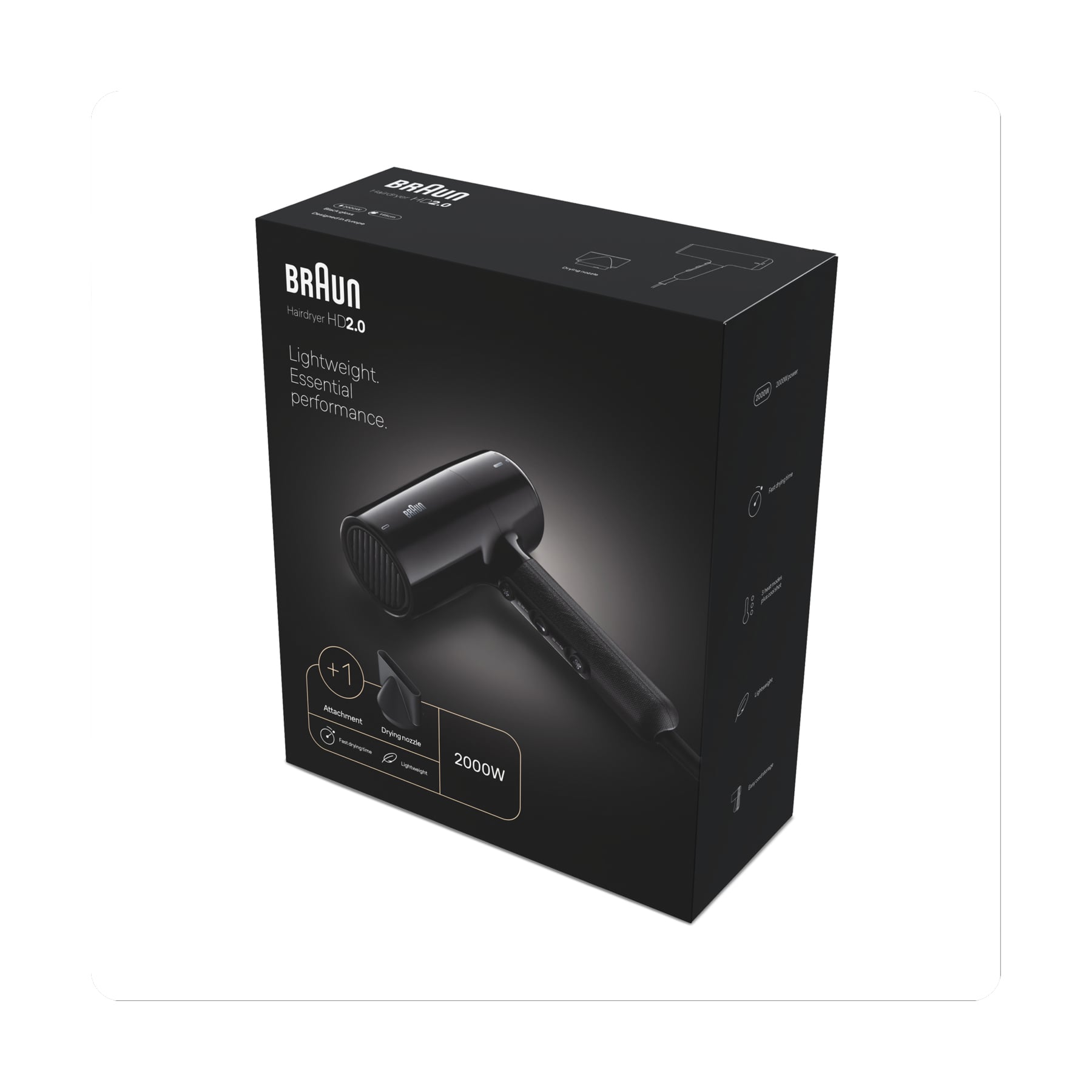 Braun Hair Dryer H200