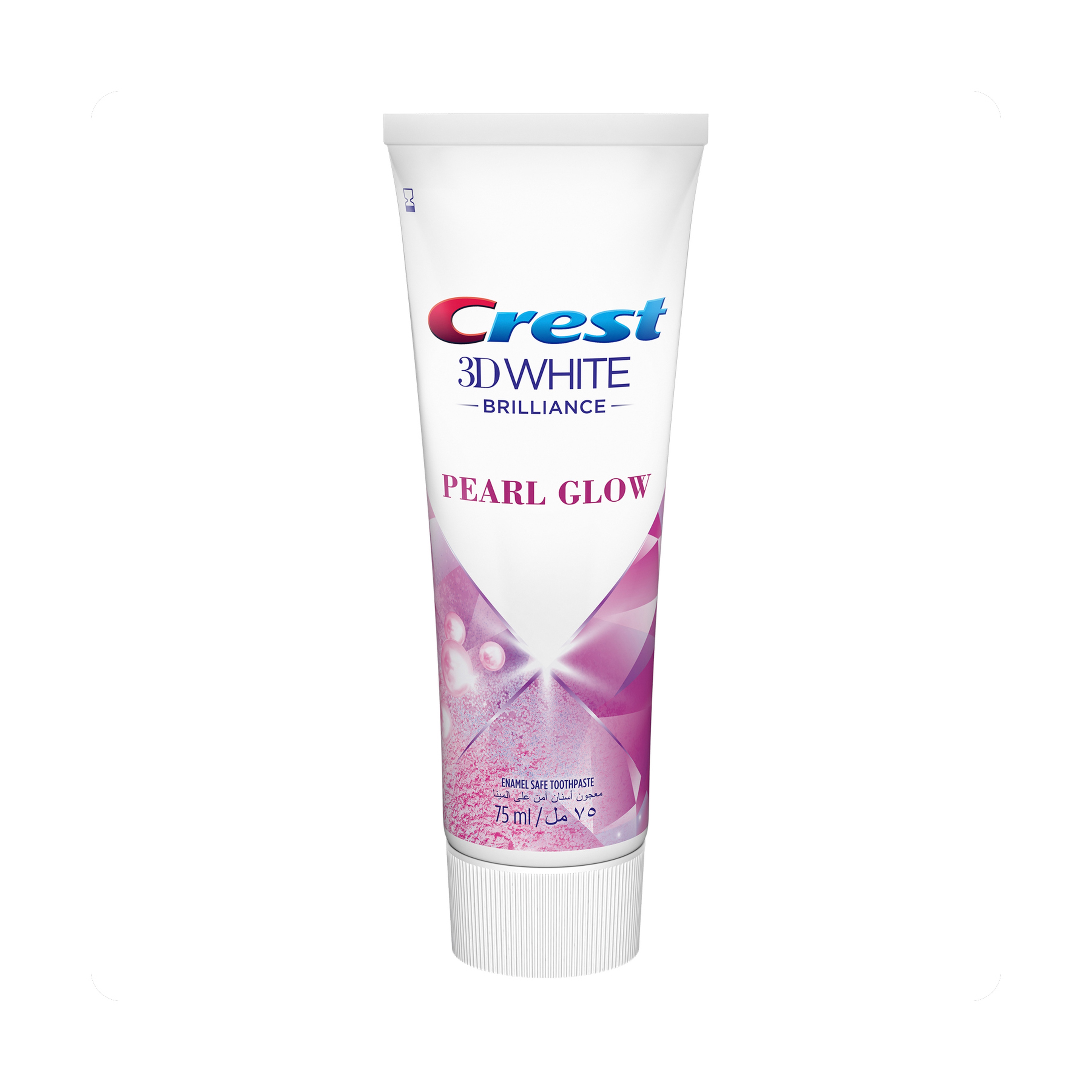 Crest, Toothpaste, 3D White Pearl Glow - 75 Ml
