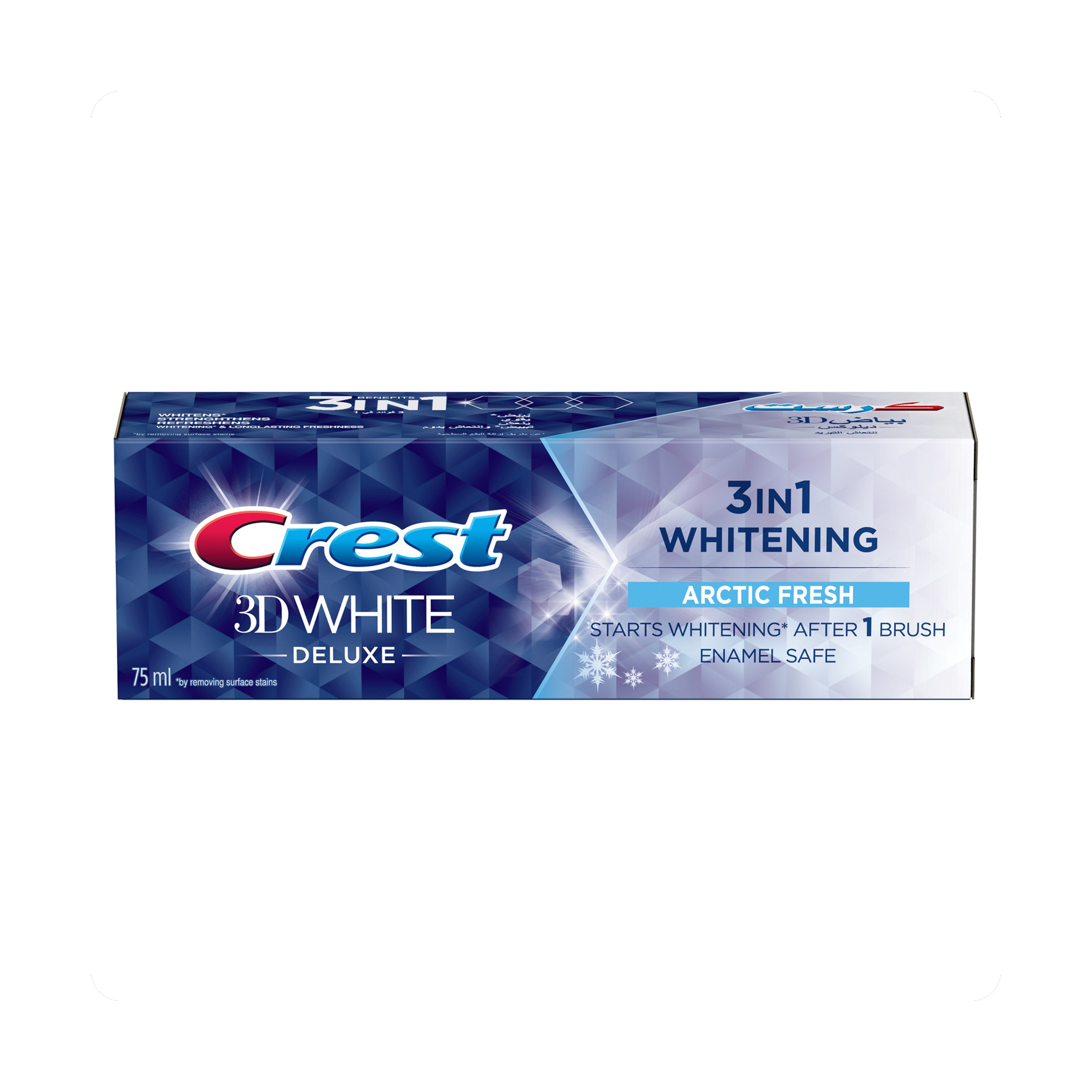 Crest Toothpaste 3D White Deluxe Vitalizing Fresh 75 Ml