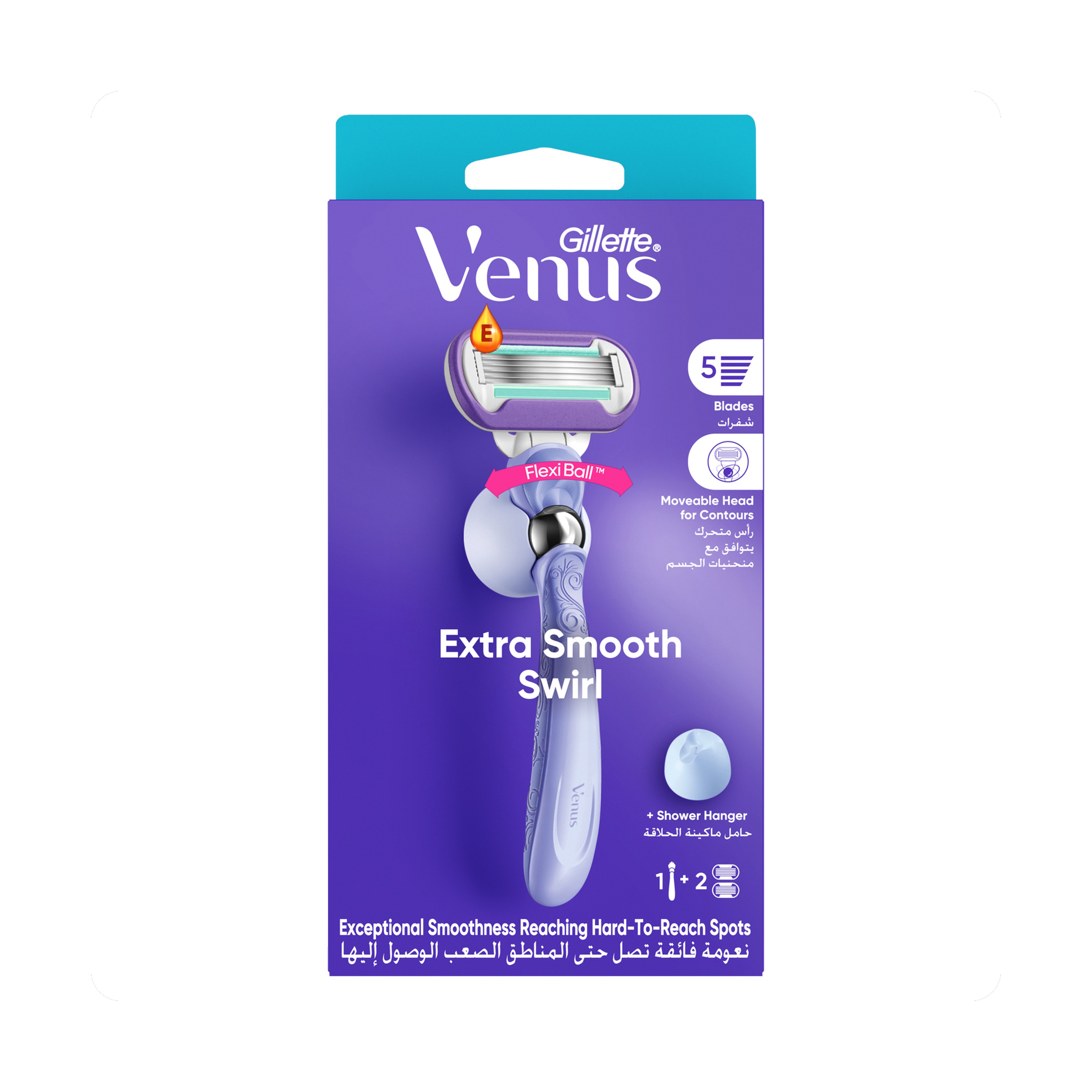 Gillette Venus Women'S Razor - Deluxe Smooth Swirl - 3 Pieces