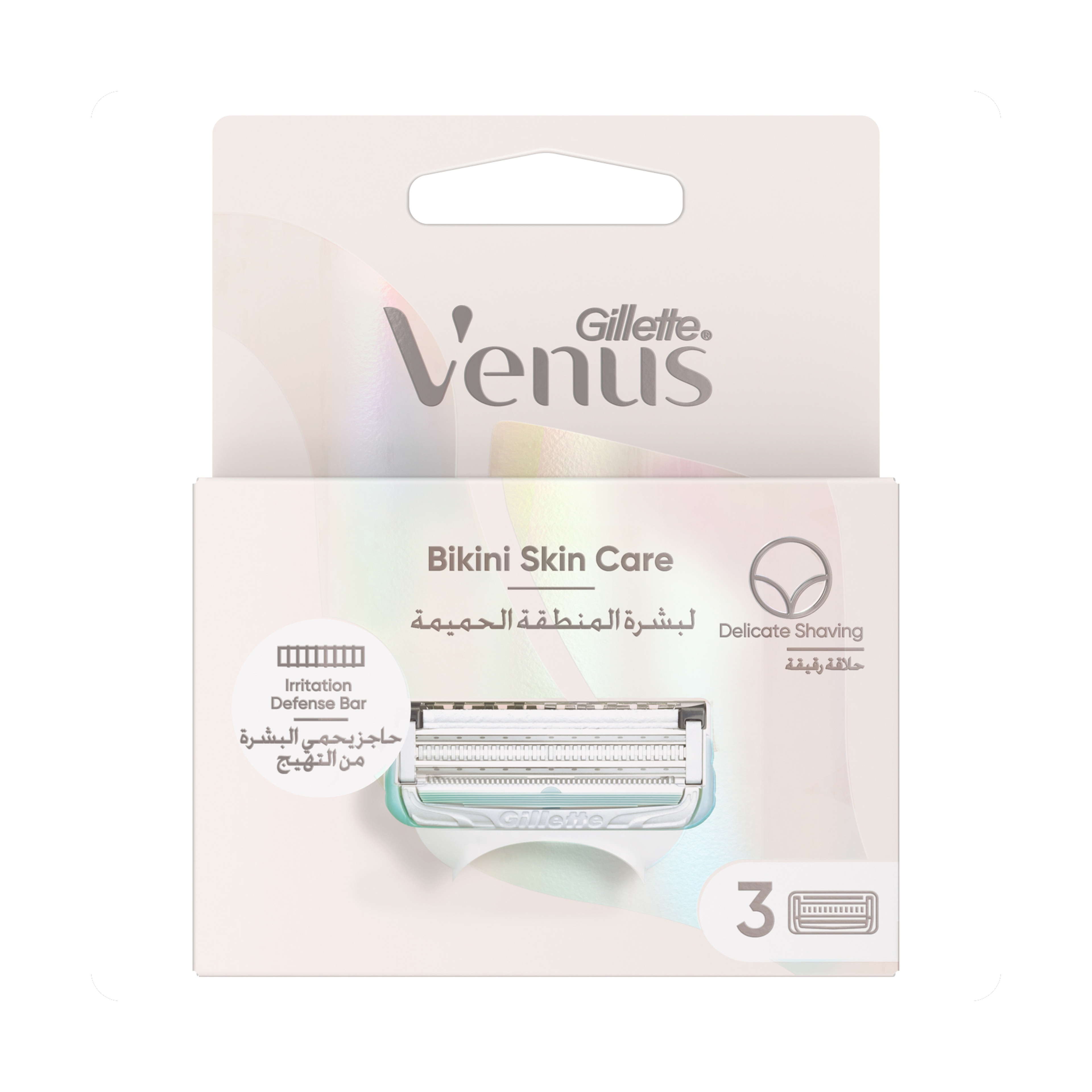 Gillette Venus Intimate Grooming Razor - 3 Blades