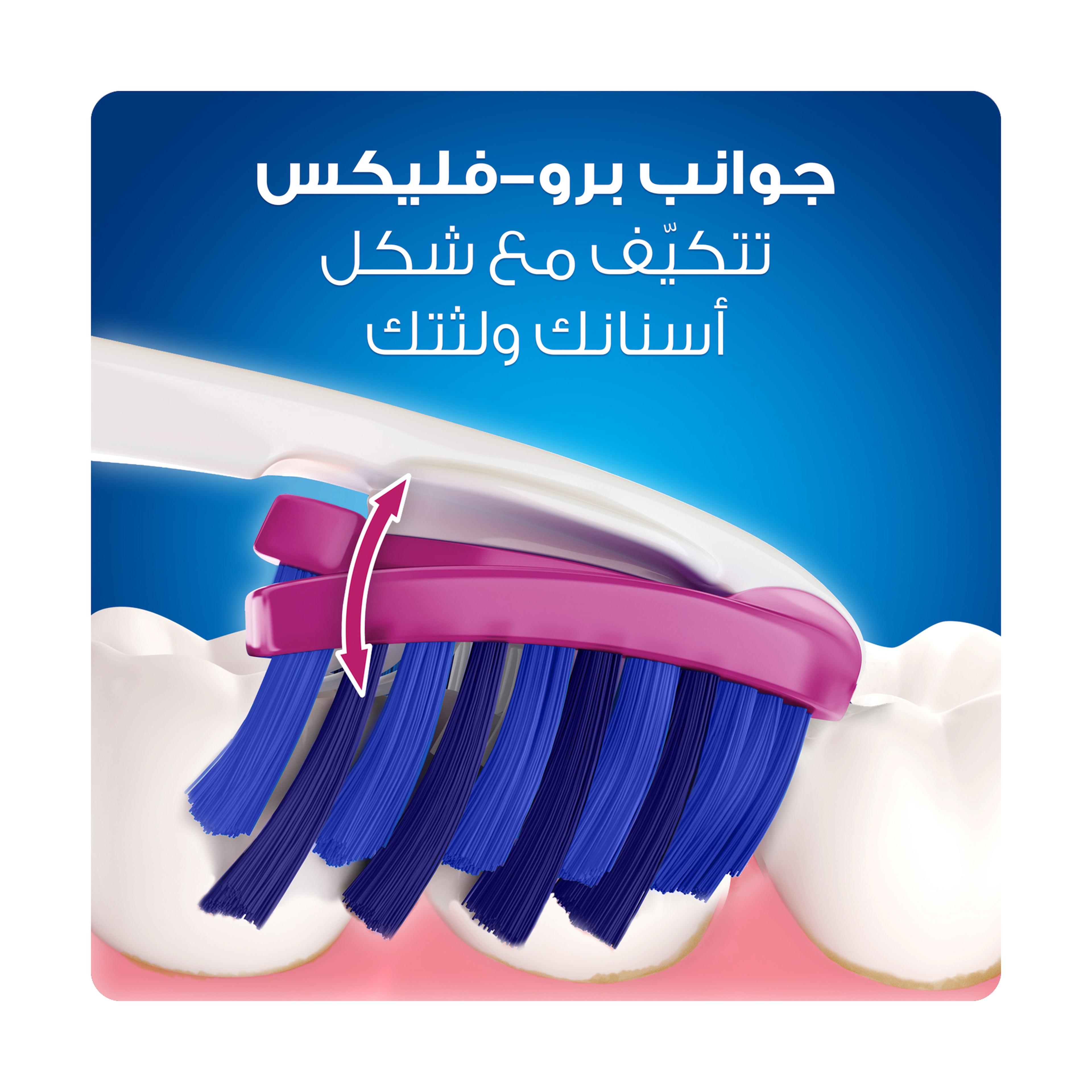 اورال بى فرشة اسنان وسط