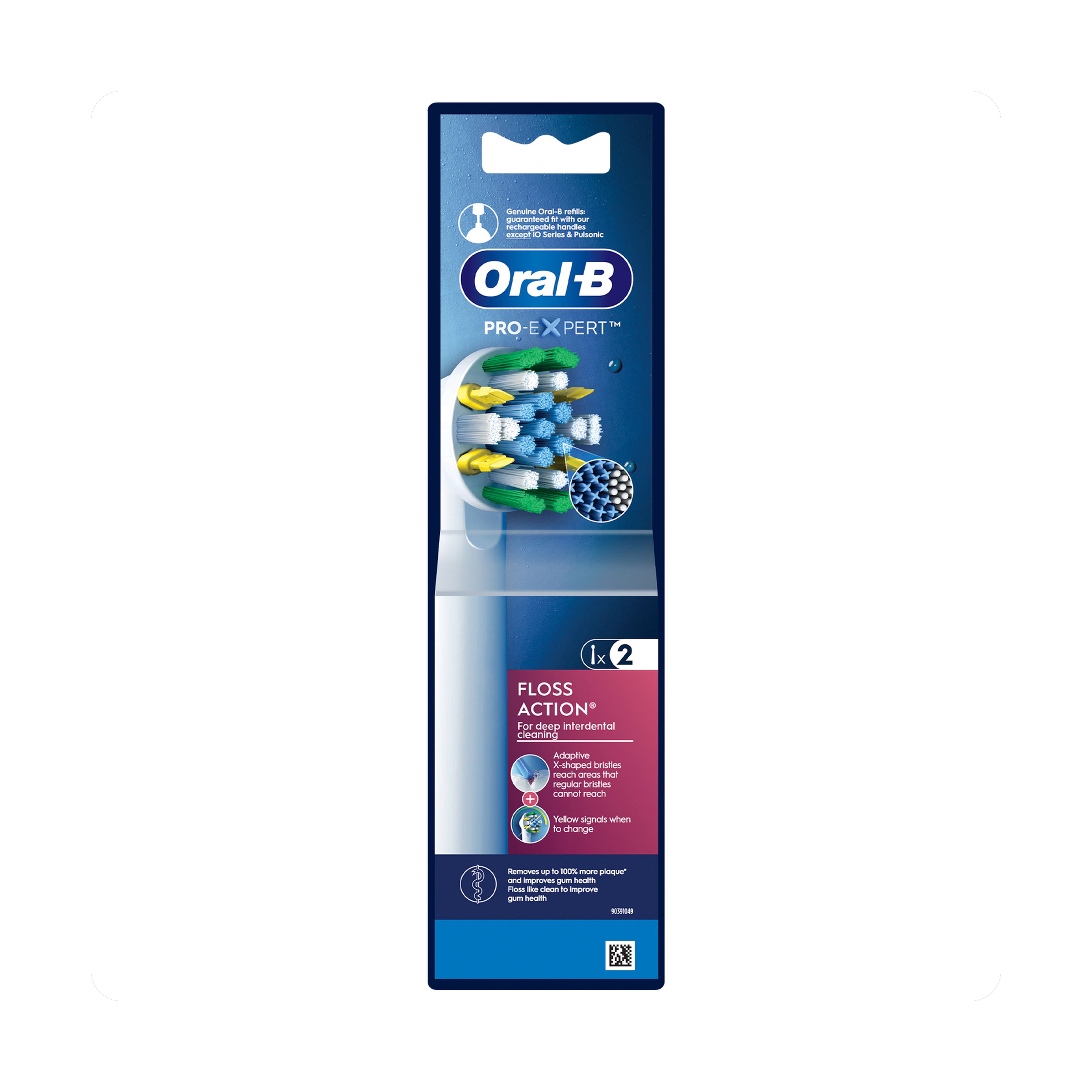 Oral-B Electric Toothbrush Replacement Heads - 2 Pieces