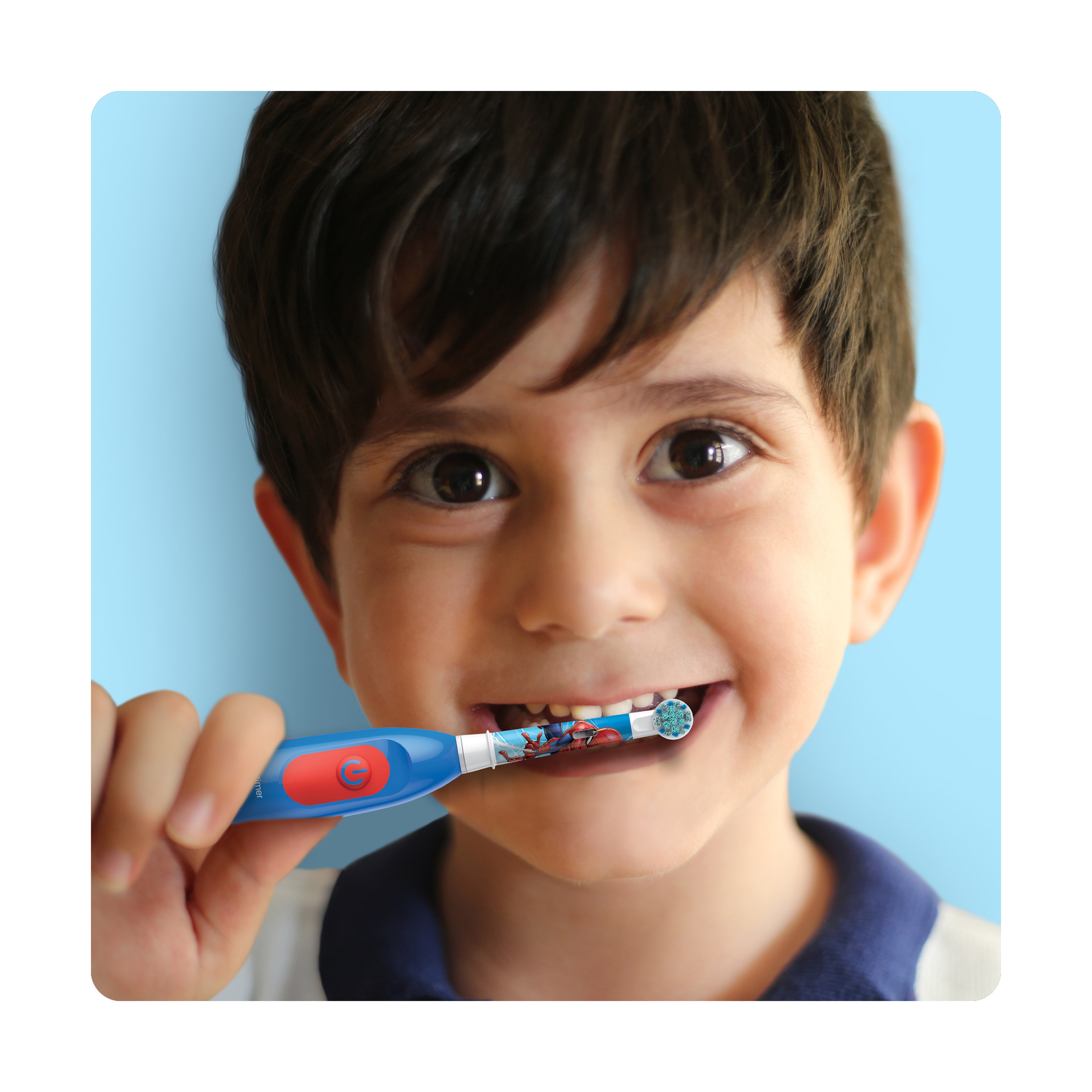 Oral-B Kids Electric Toothbrush Spider-Man 3+ (Battery-Powered)
