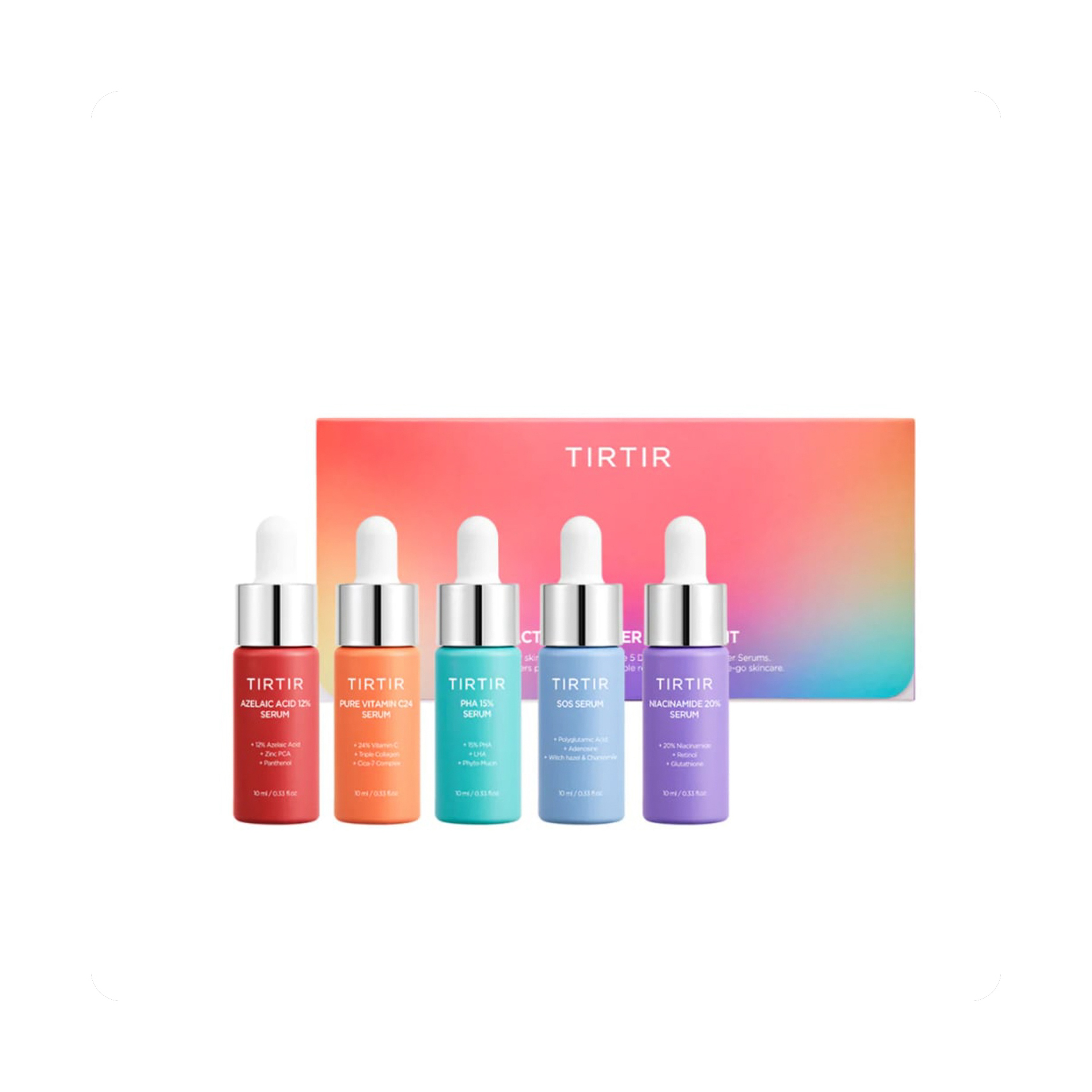 Tirtir 5 Actives Power Serums Kit
