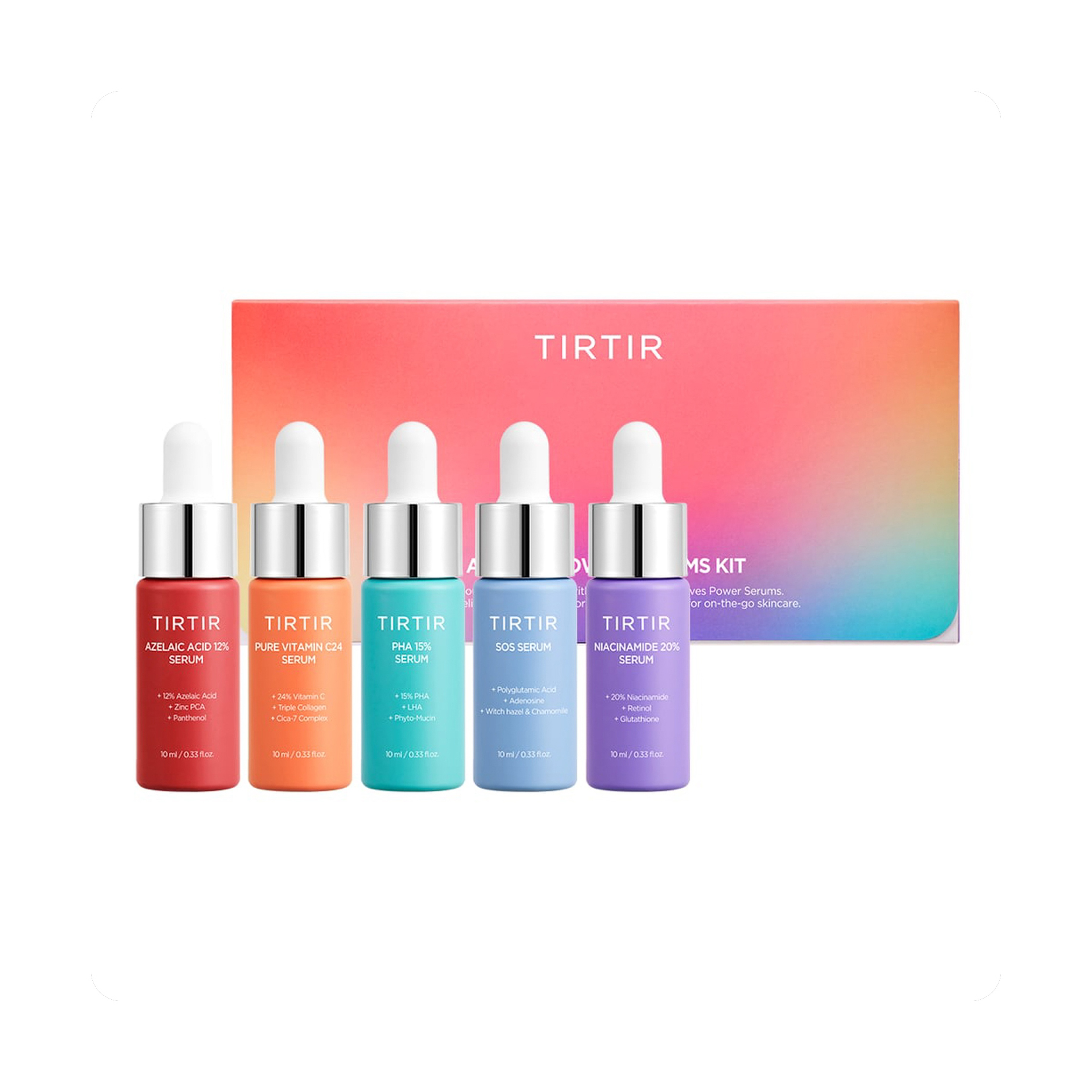 Tirtir 5 Actives Power Serums Kit