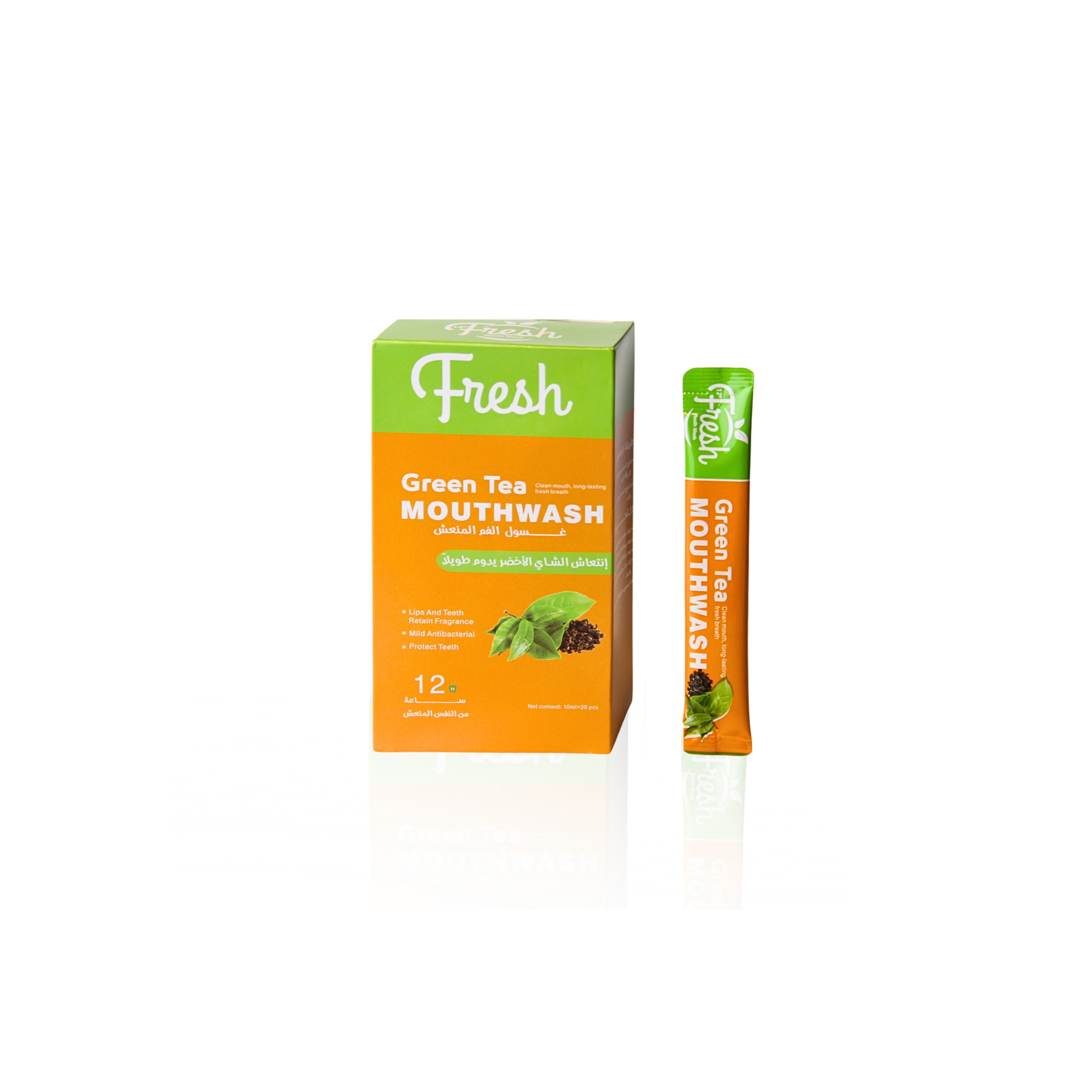 Fresh Green Tea MW 10 Ml Shachet 20 Pcs
