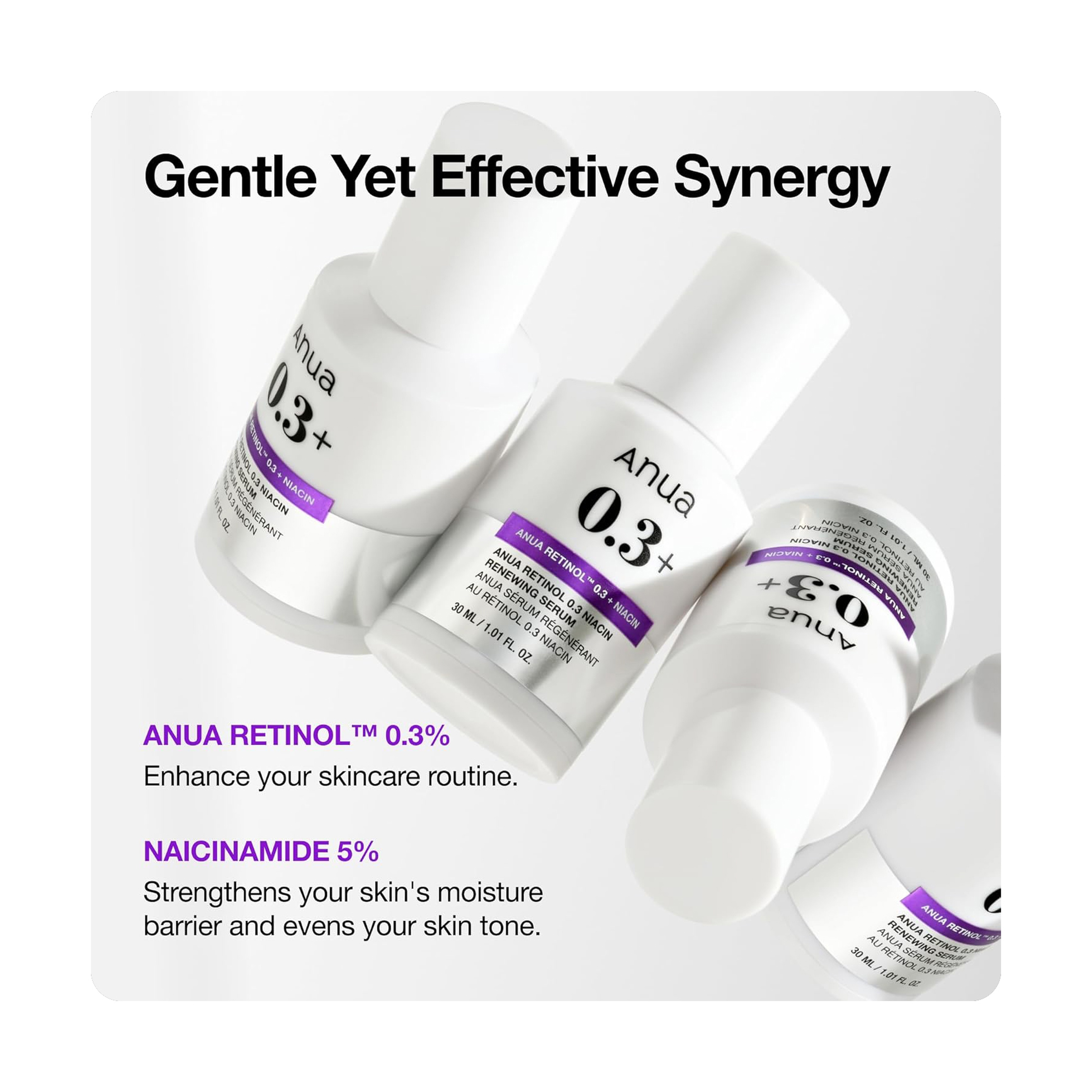 Anua Nano Retinol 0.3%+Niacin Serum 30ml