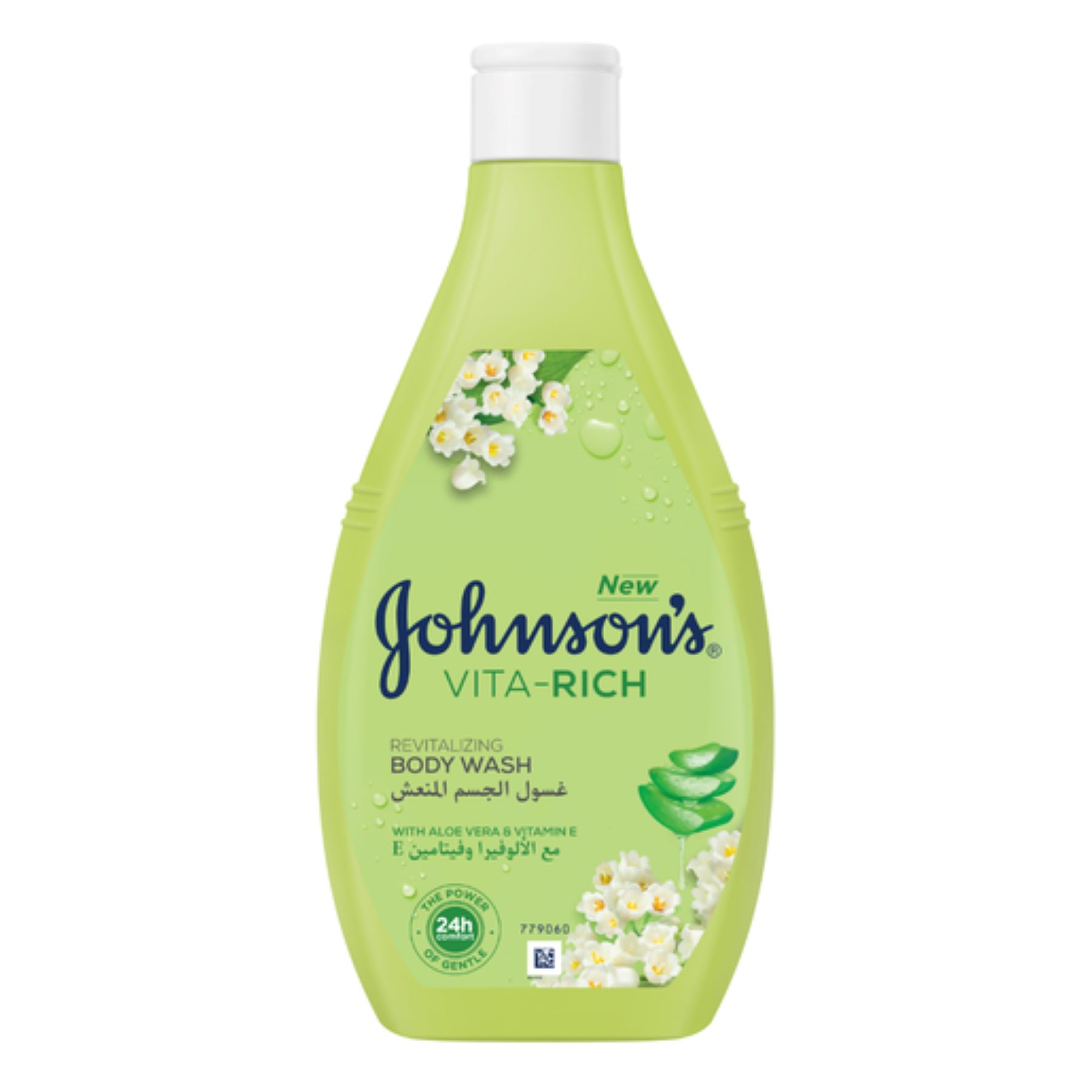Johnson'S Refreshing Body Wash With Aloe Vera, 400Ml