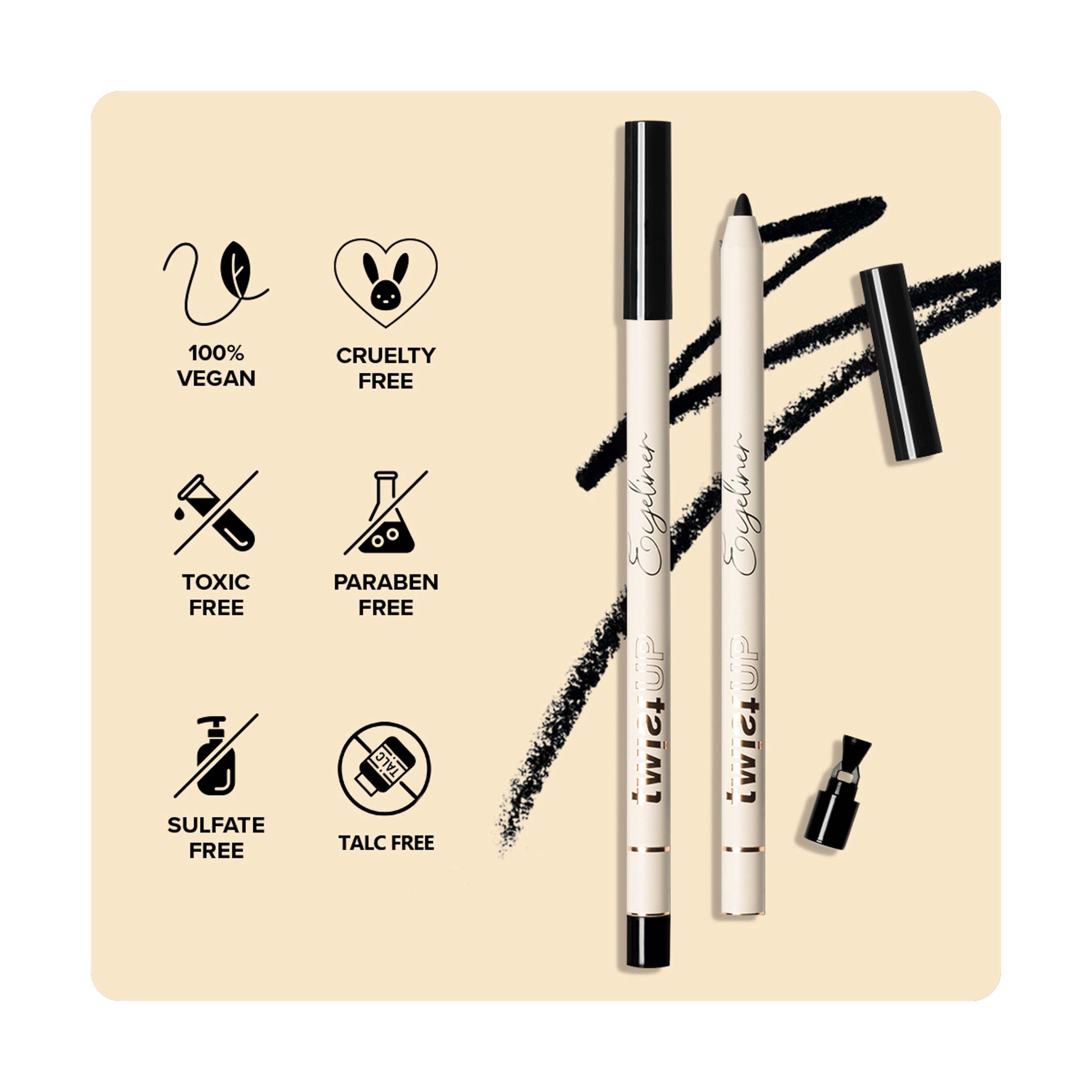 Forever 52 Character Twist Up Eyeliner Twe001