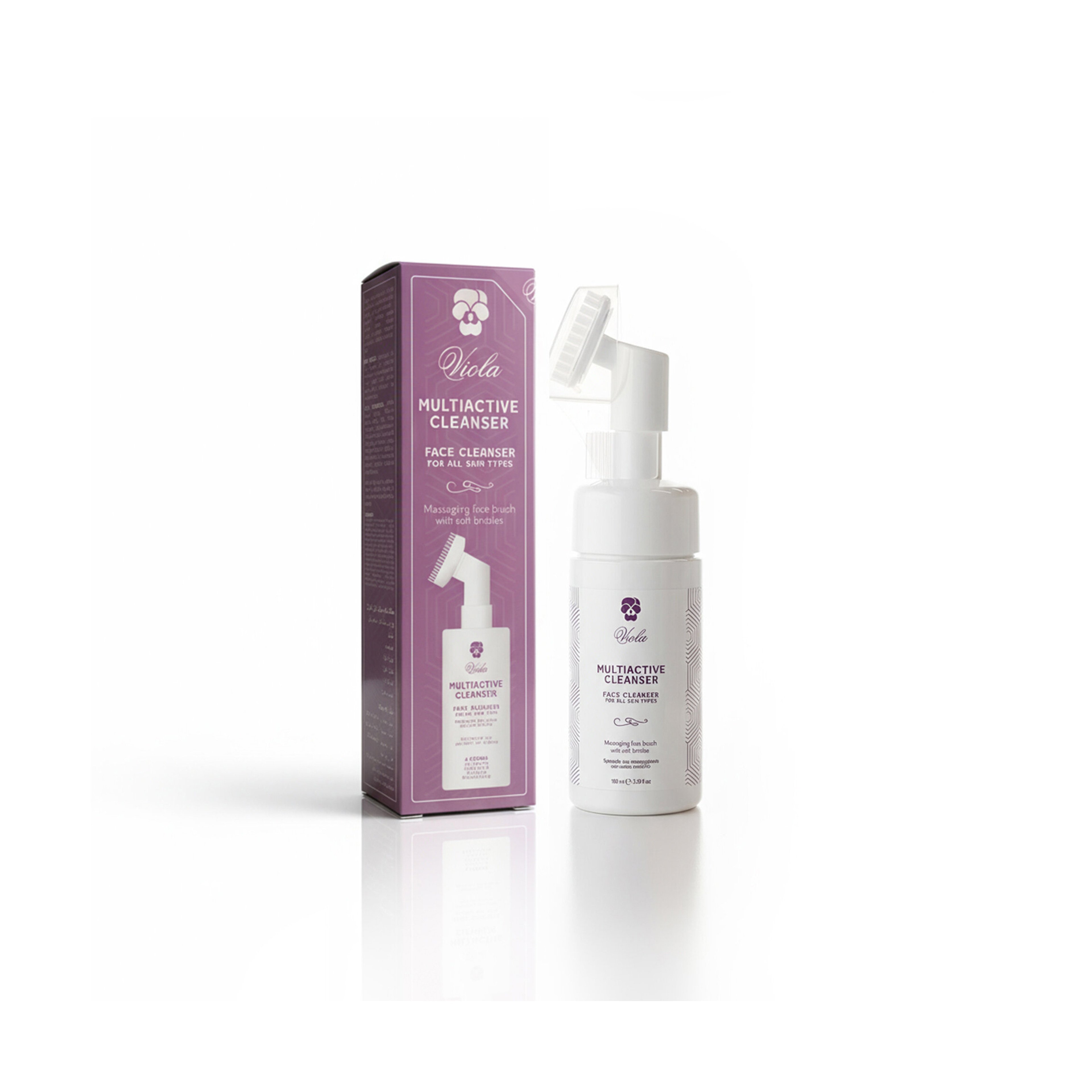 Viola Face Cleanser Brush 100Ml