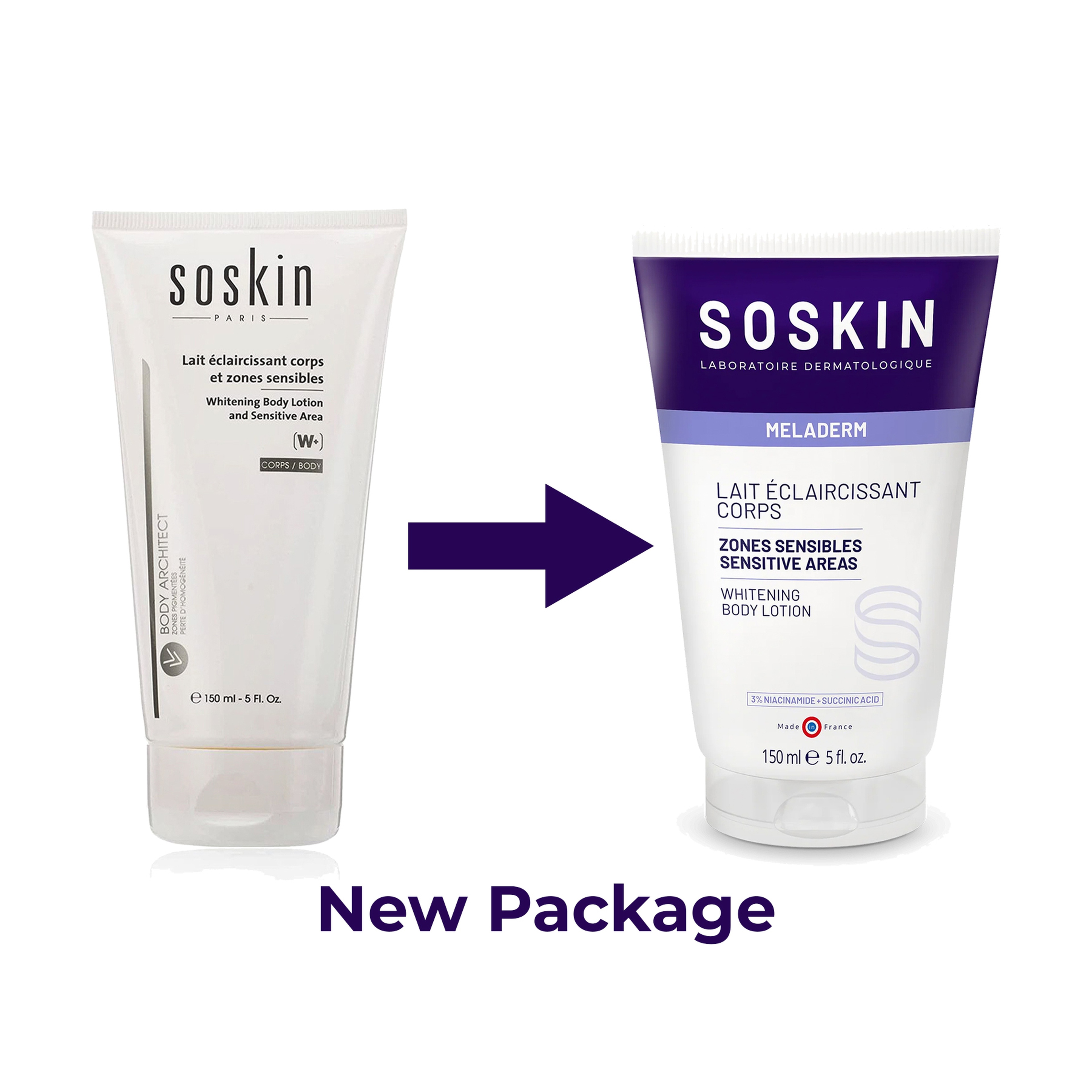 Soskin Meladerm Body Lotion 150Ml