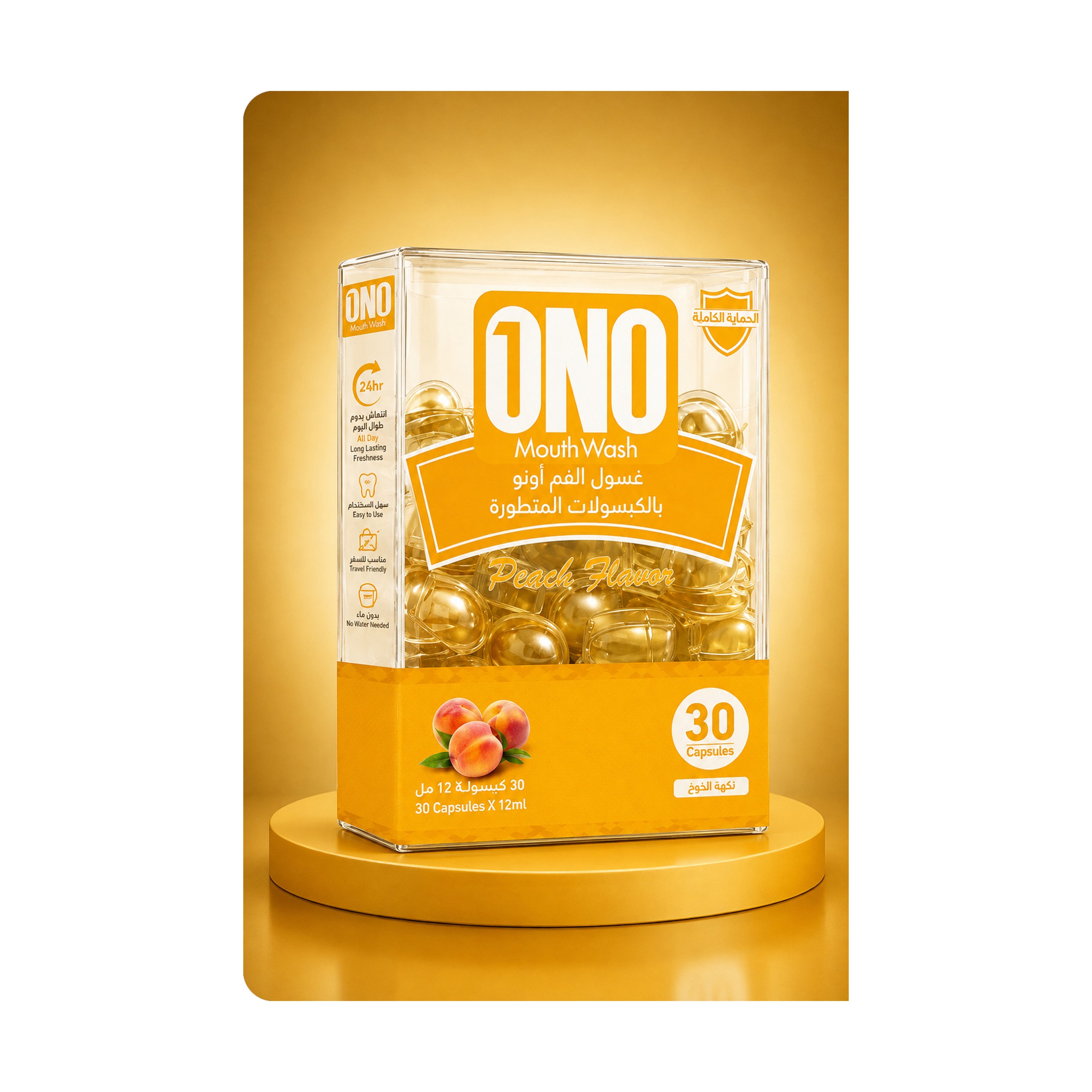 Ono  Peach MW  12 Ml Cupsul / 30 Pcs