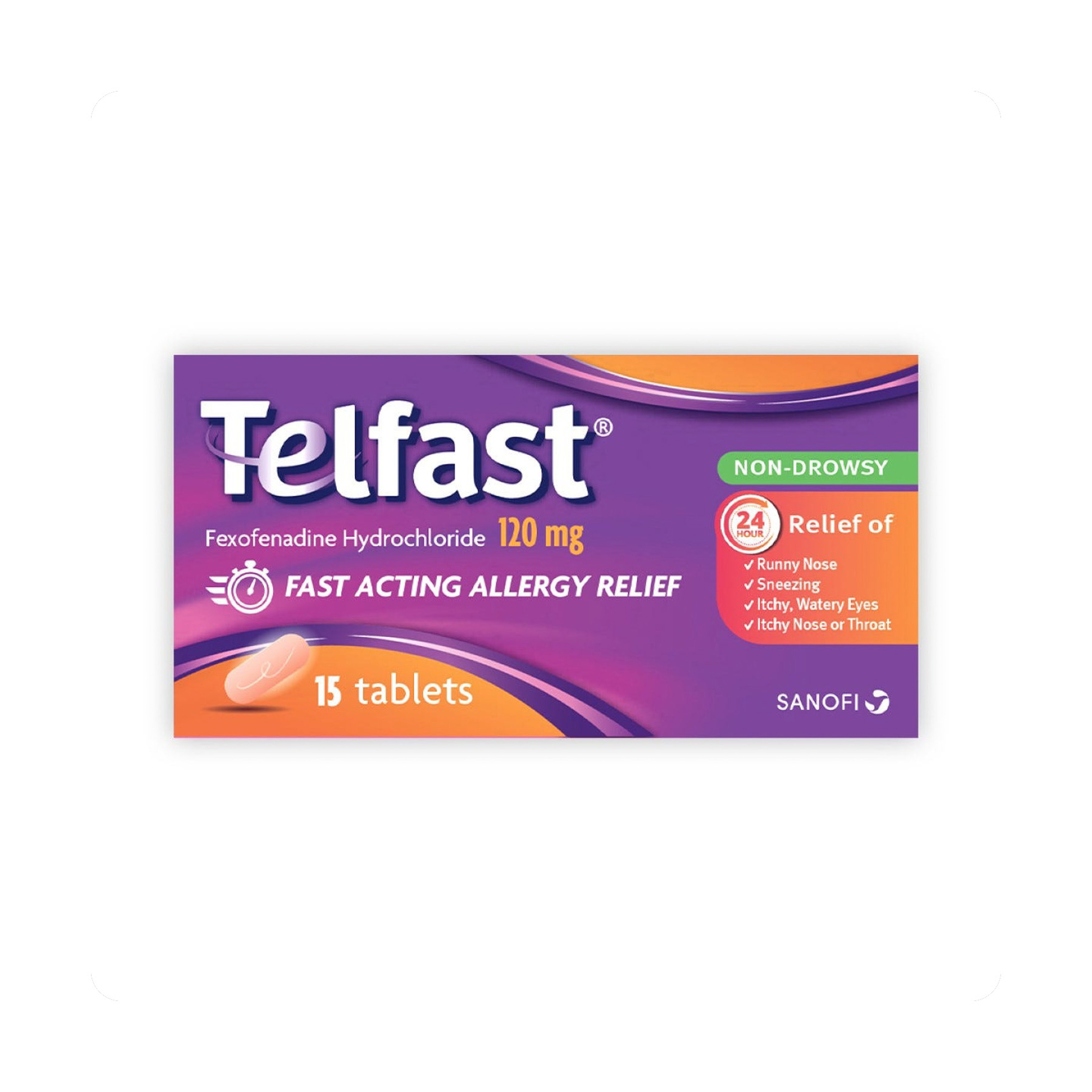 Telfast 120 Mg 30 Tablets