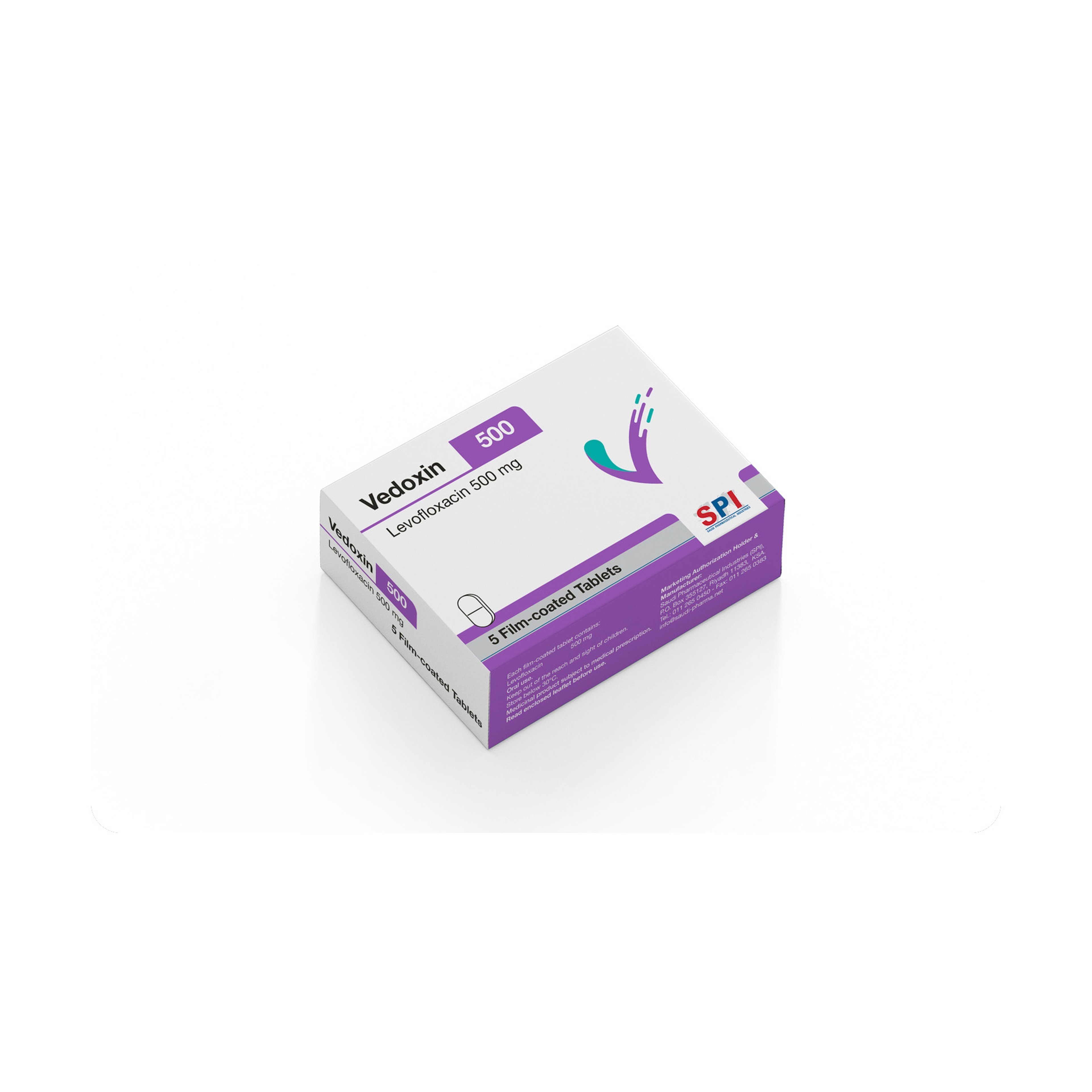 Vedoxin 500Mg - 5 Tab