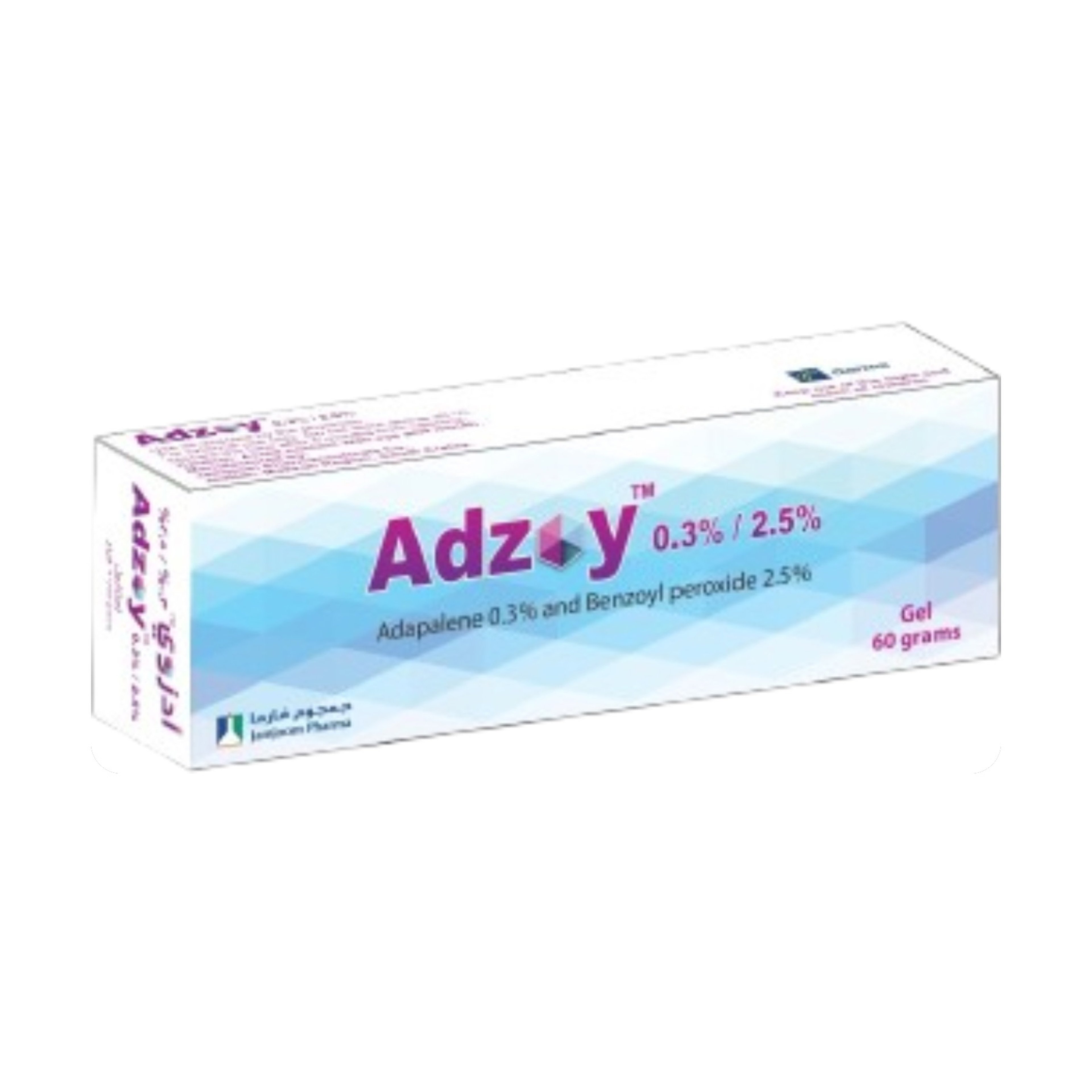 Adzoy 0.3 % & 2.5 % Gel 30Gm