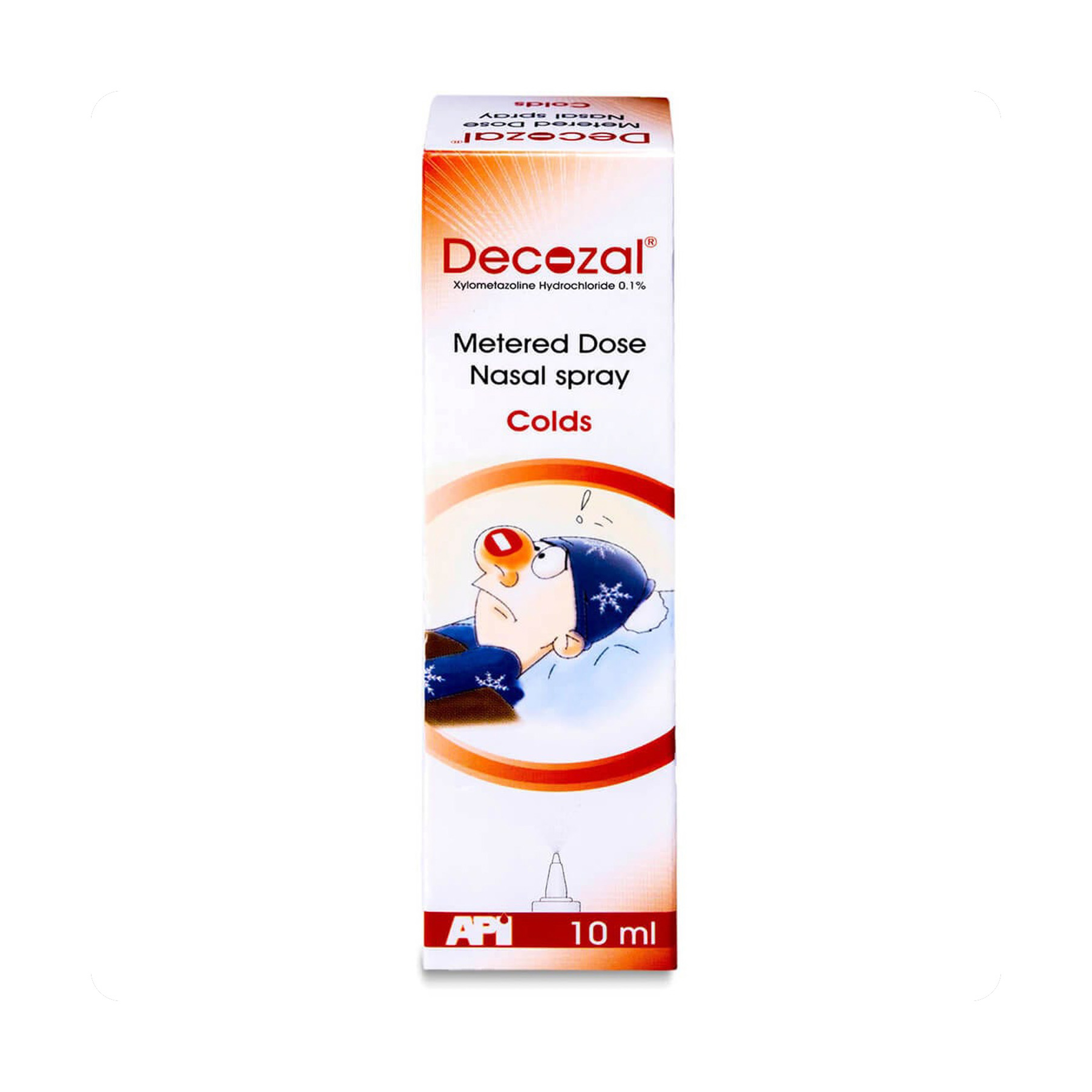 Decozal 0.1% Menthol Nasal Spray 10Ml