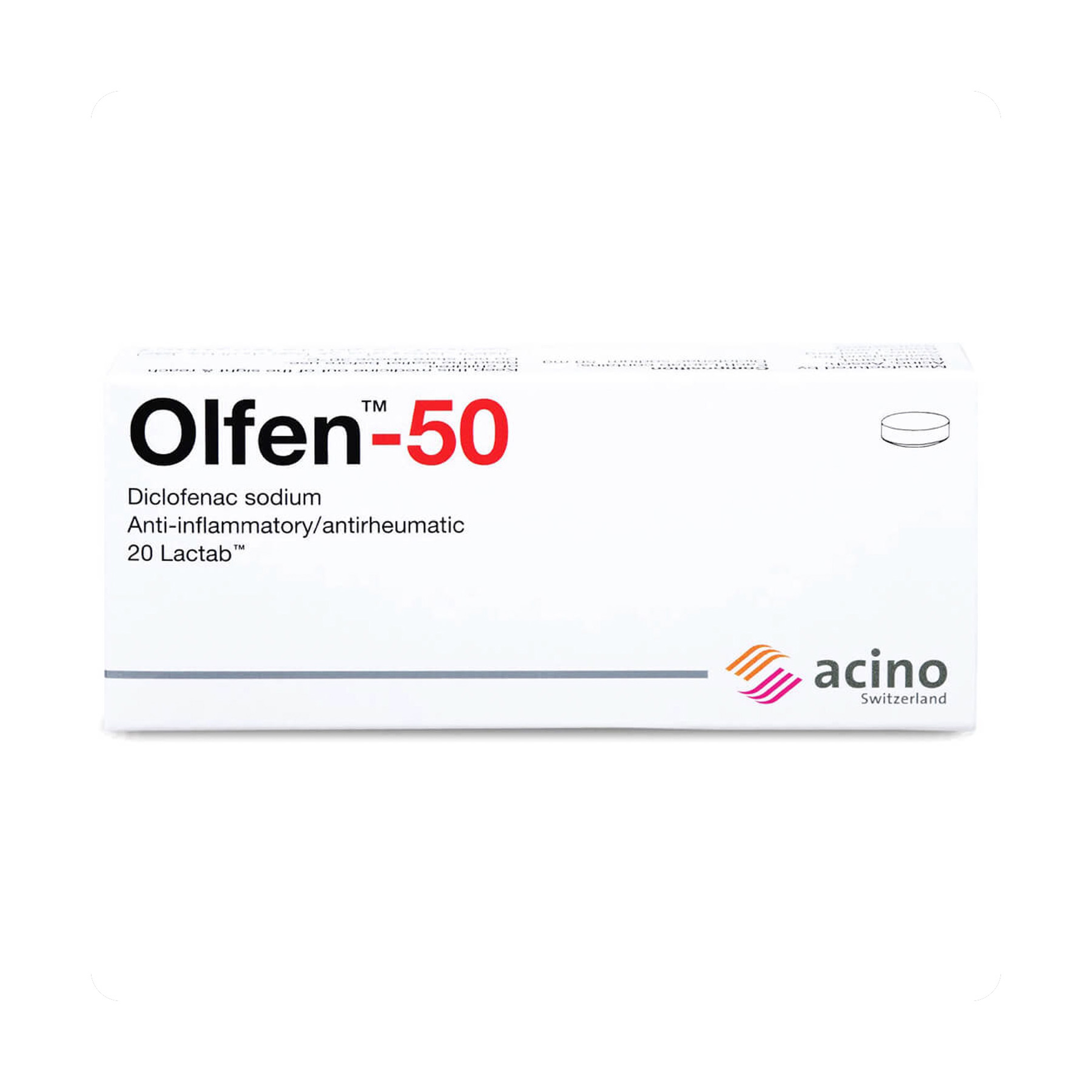 Olfen 50 Mg 20 Tab