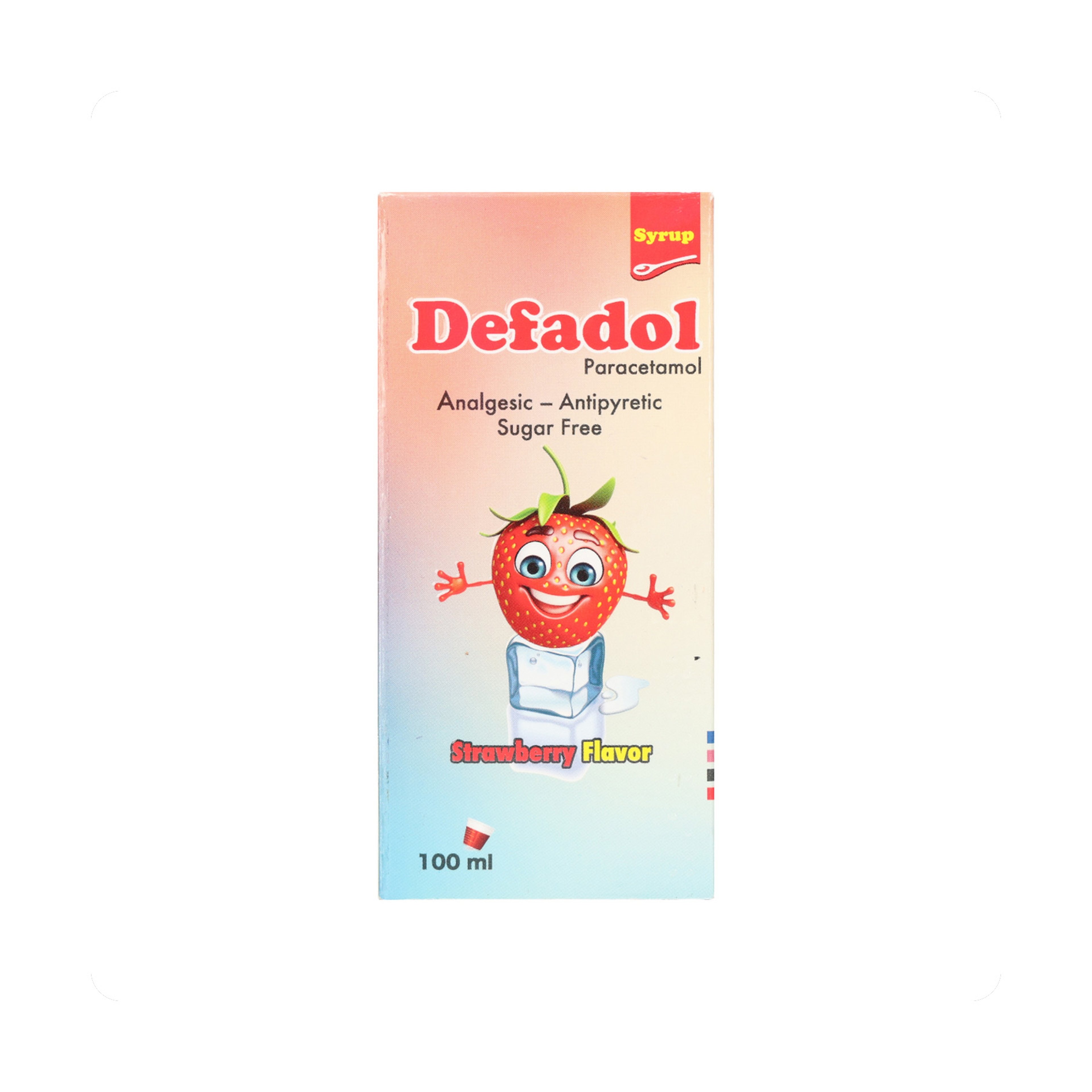 Defadol Sf Syrup 100Ml