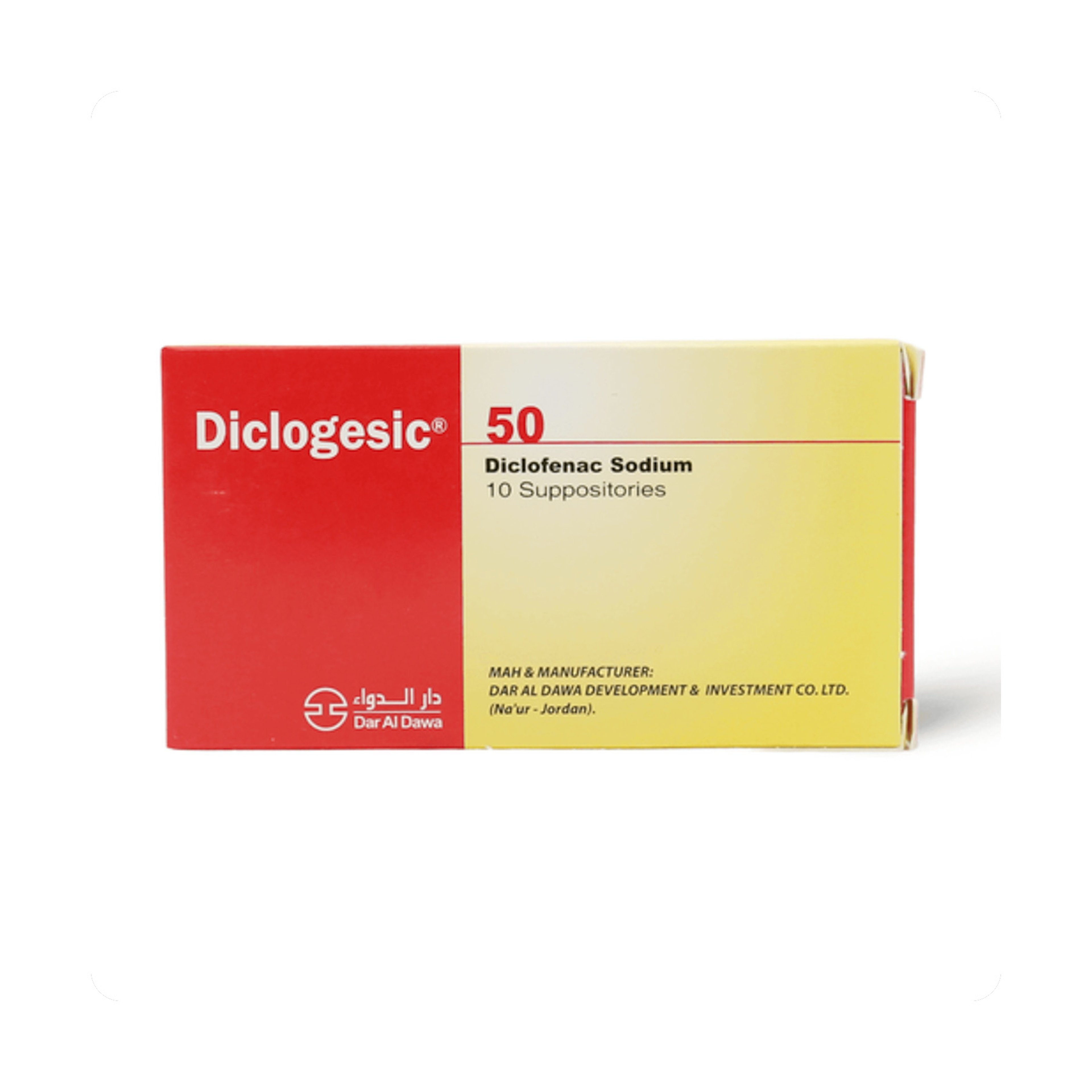 Diclogesic 50 Mg Supp.