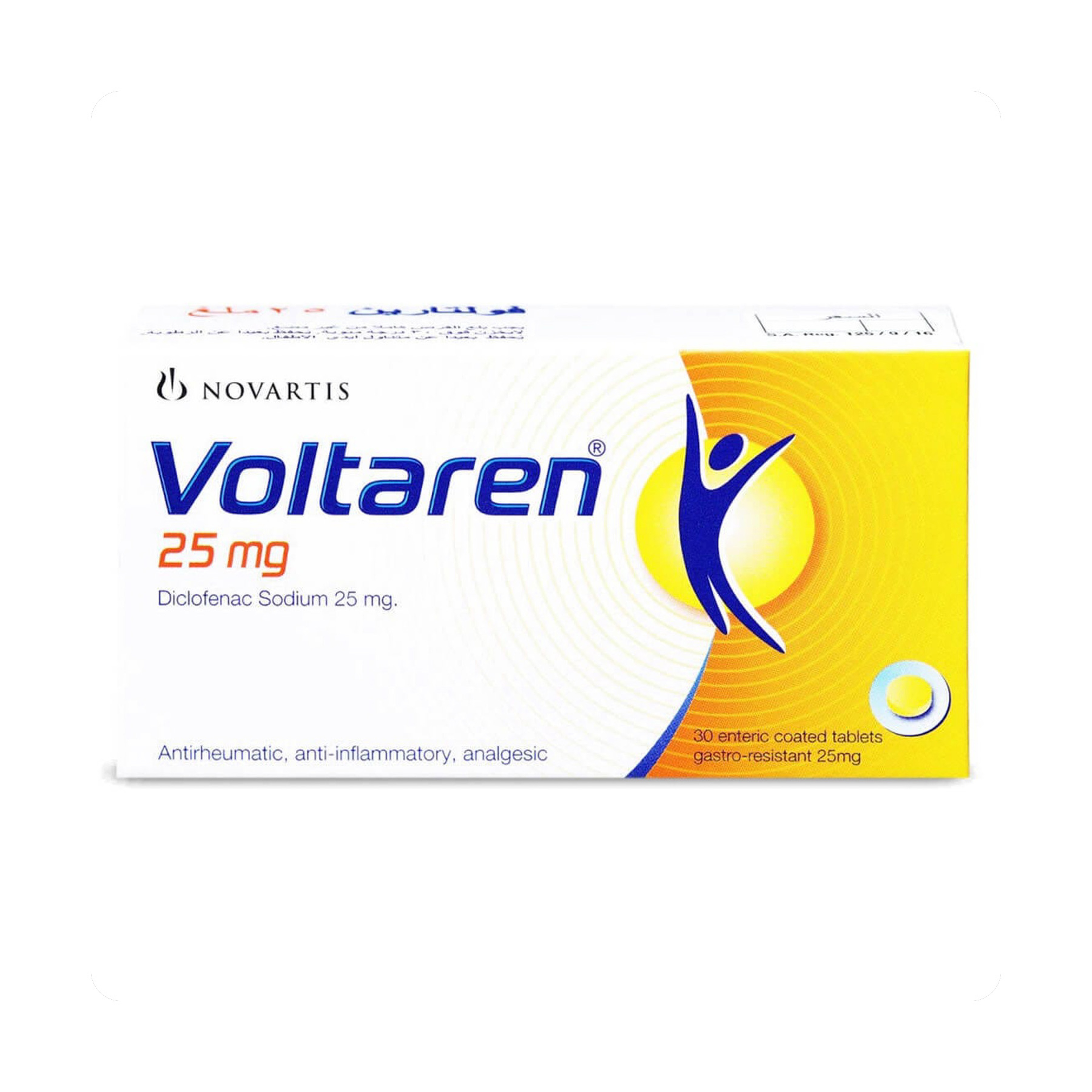 Voltaren 25Mg 30 Tab