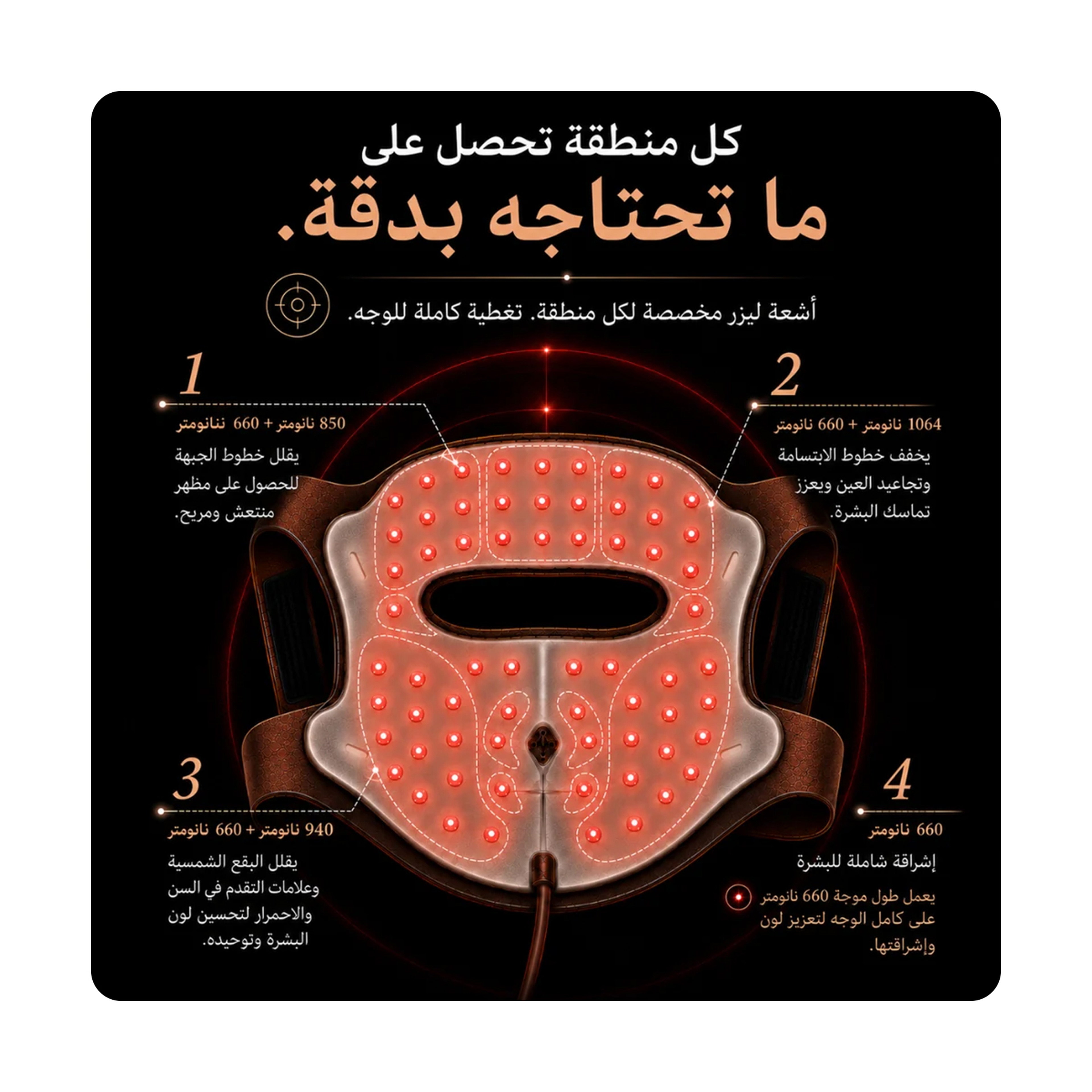 Jovs 4D Laser Light Therapy Mask