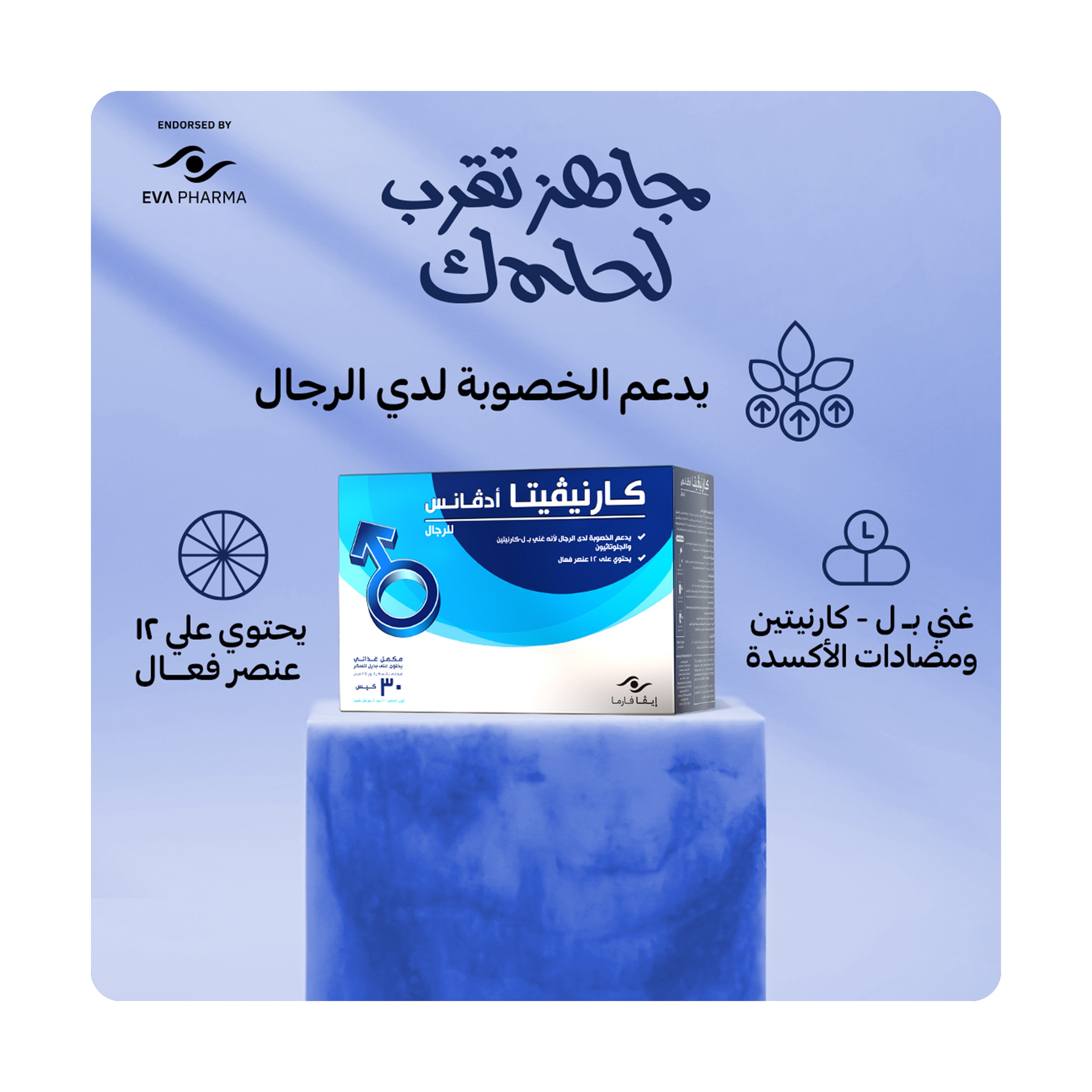 كارنيفيتا أدفانس للرجال 30 كيس