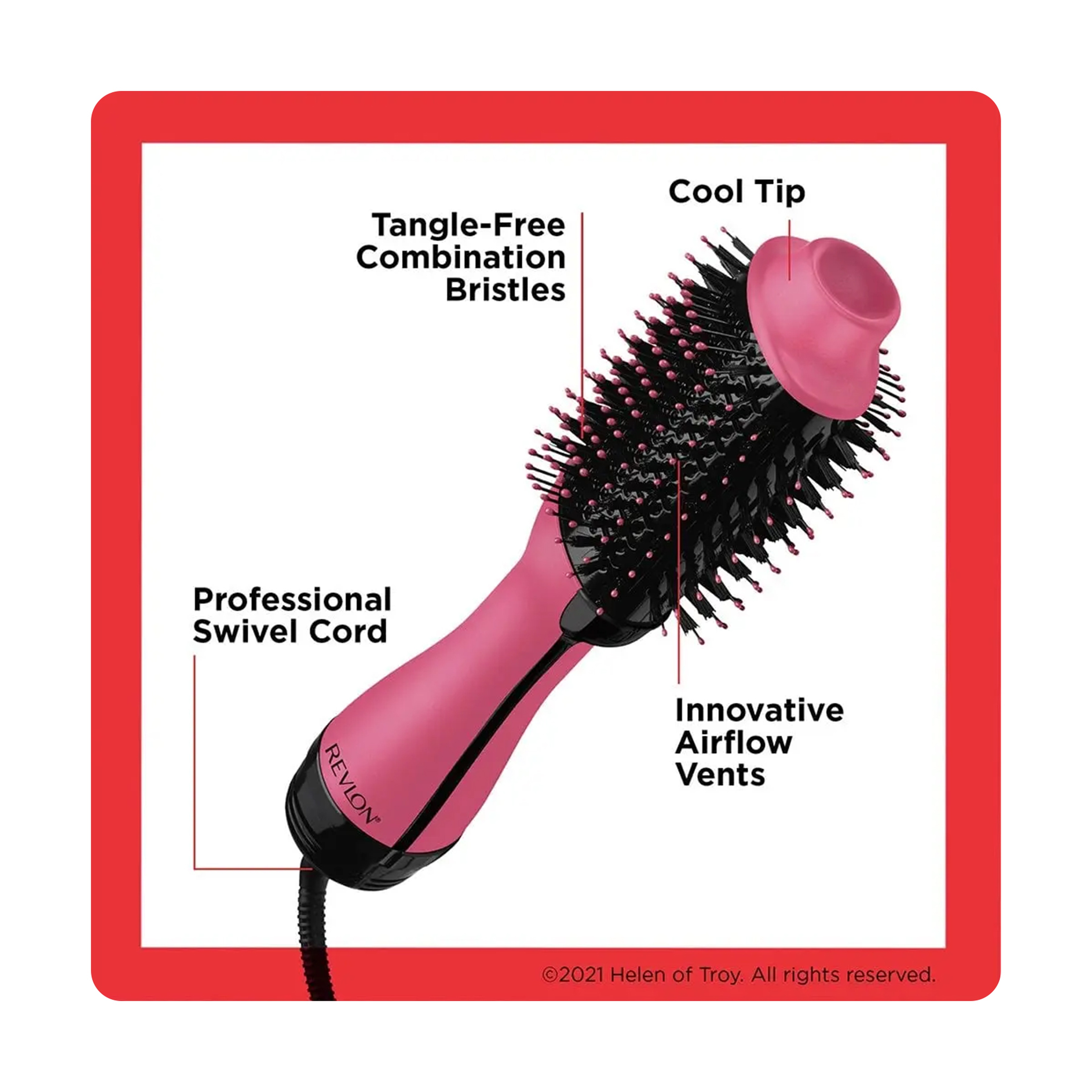 Revlon Rvdr 5222 Puk Volumizer Pink