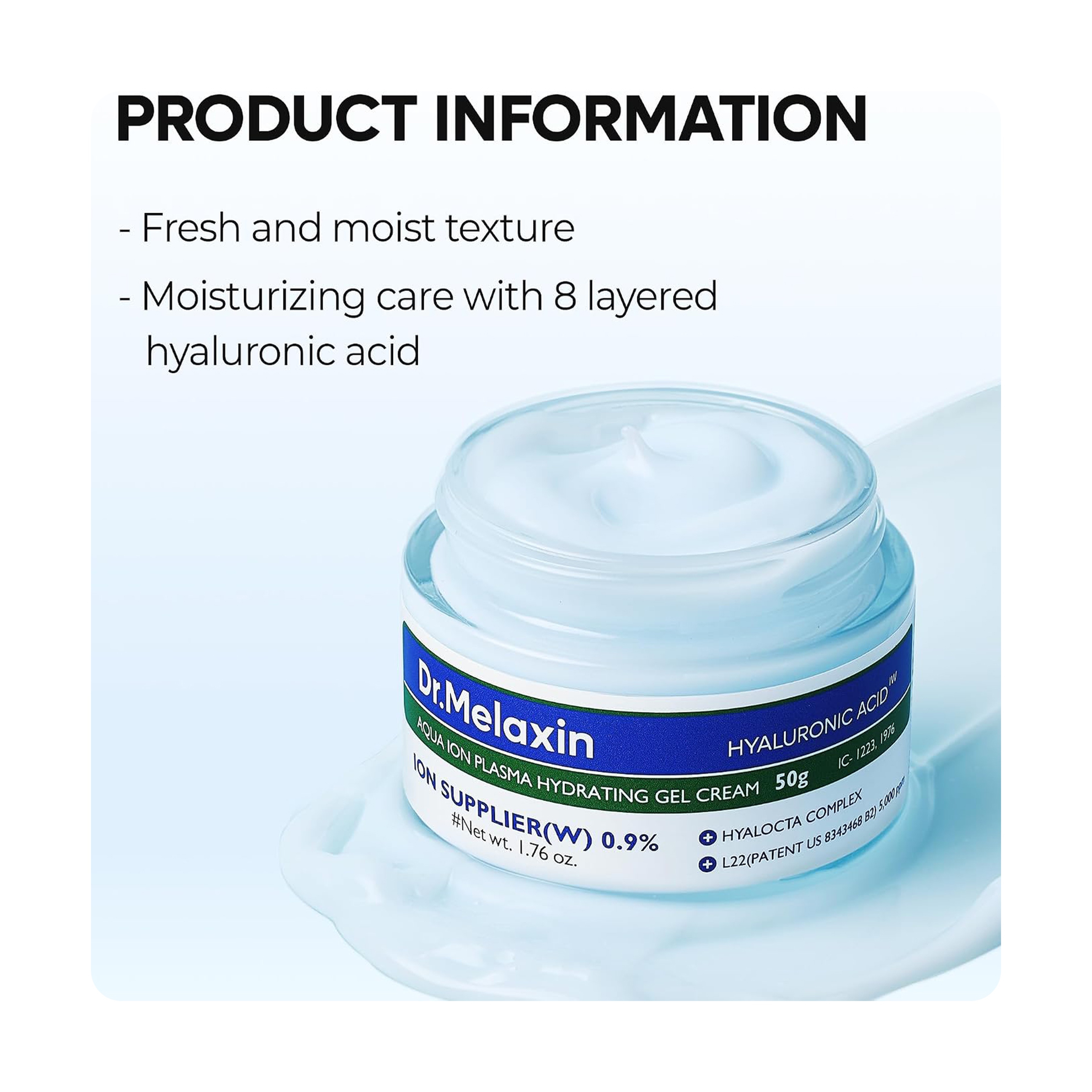 Dr.Melaxin Aqua Ion Plasma Gel Cream 50M