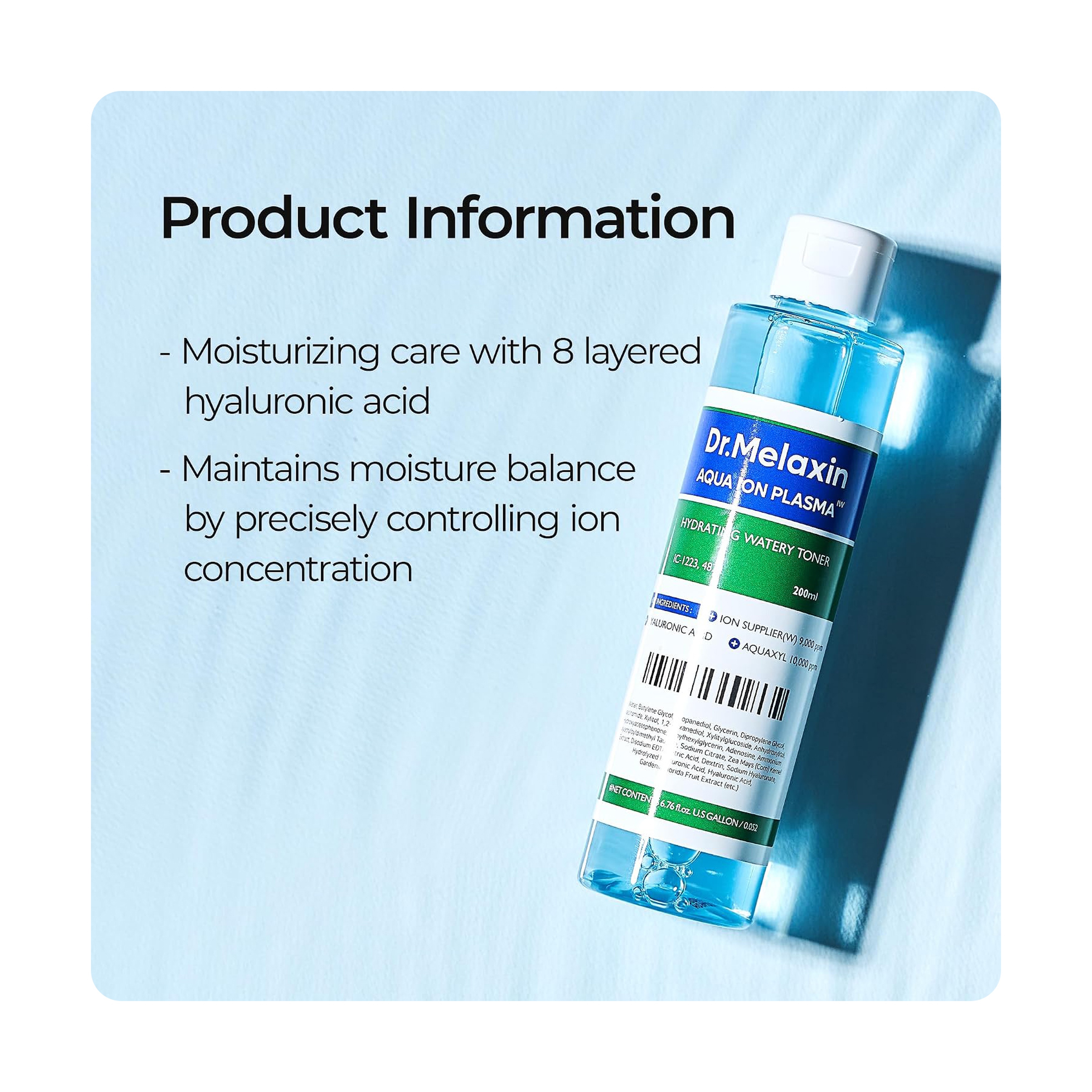 Dr.Melaxin Aqua Ion Plasma Water Toner