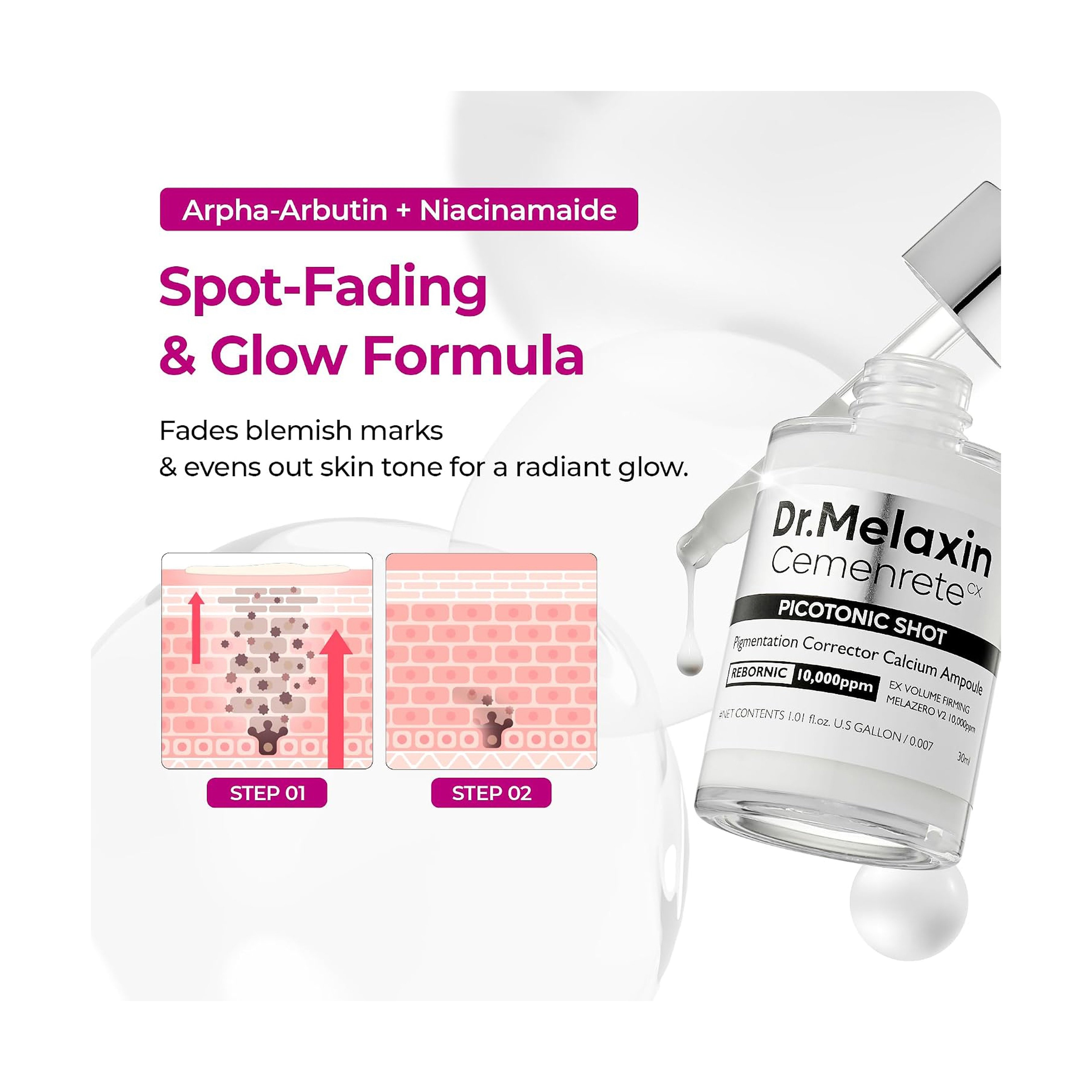 Dr.Melaxin Cemenrete Picotonic Ampoule
